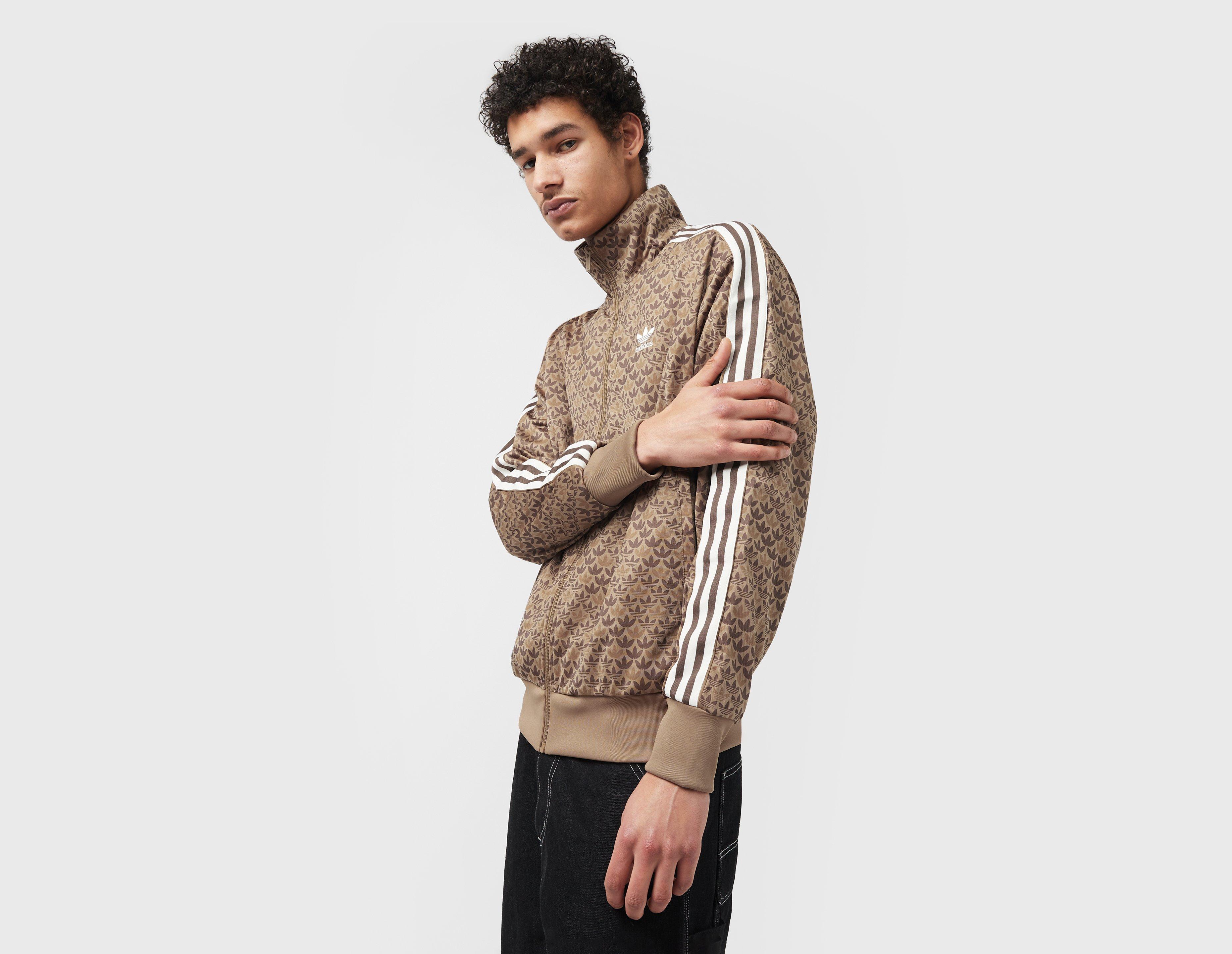 Brown adidas FireBird Classic Mono Track Top