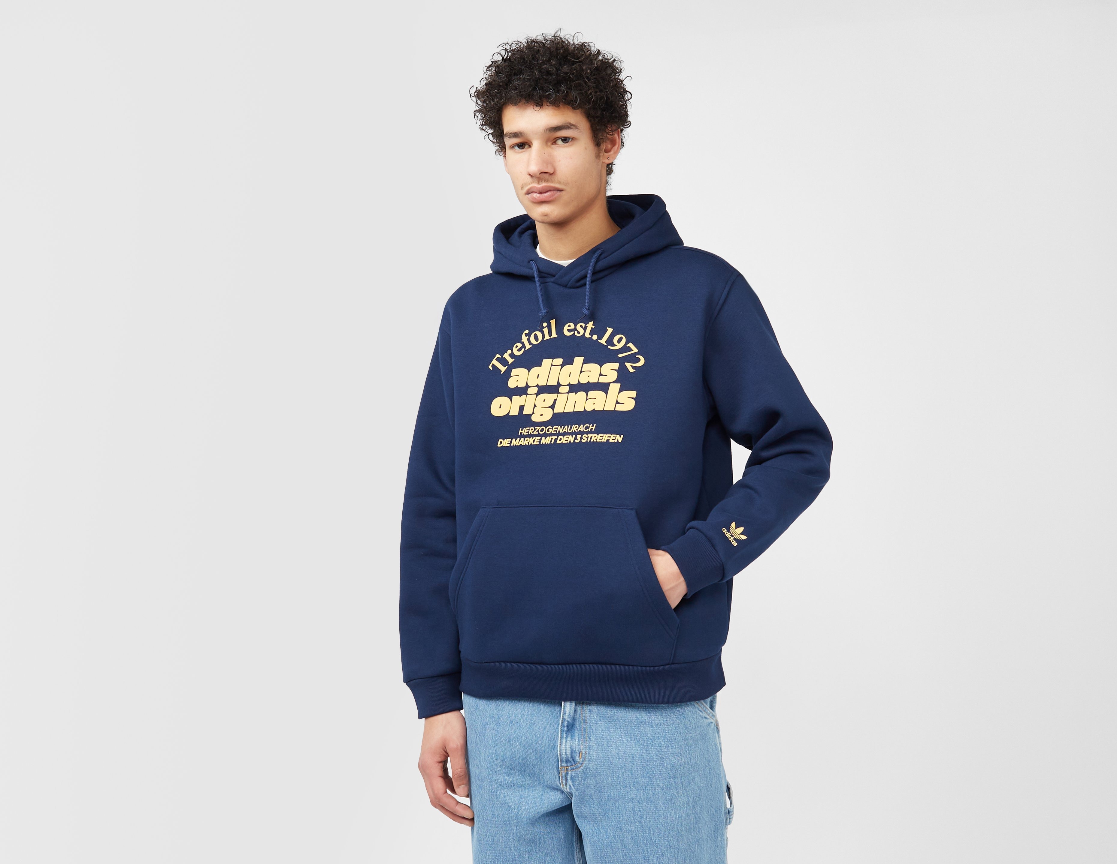 Blue adidas Originals Sport Archives Hoodie | size?