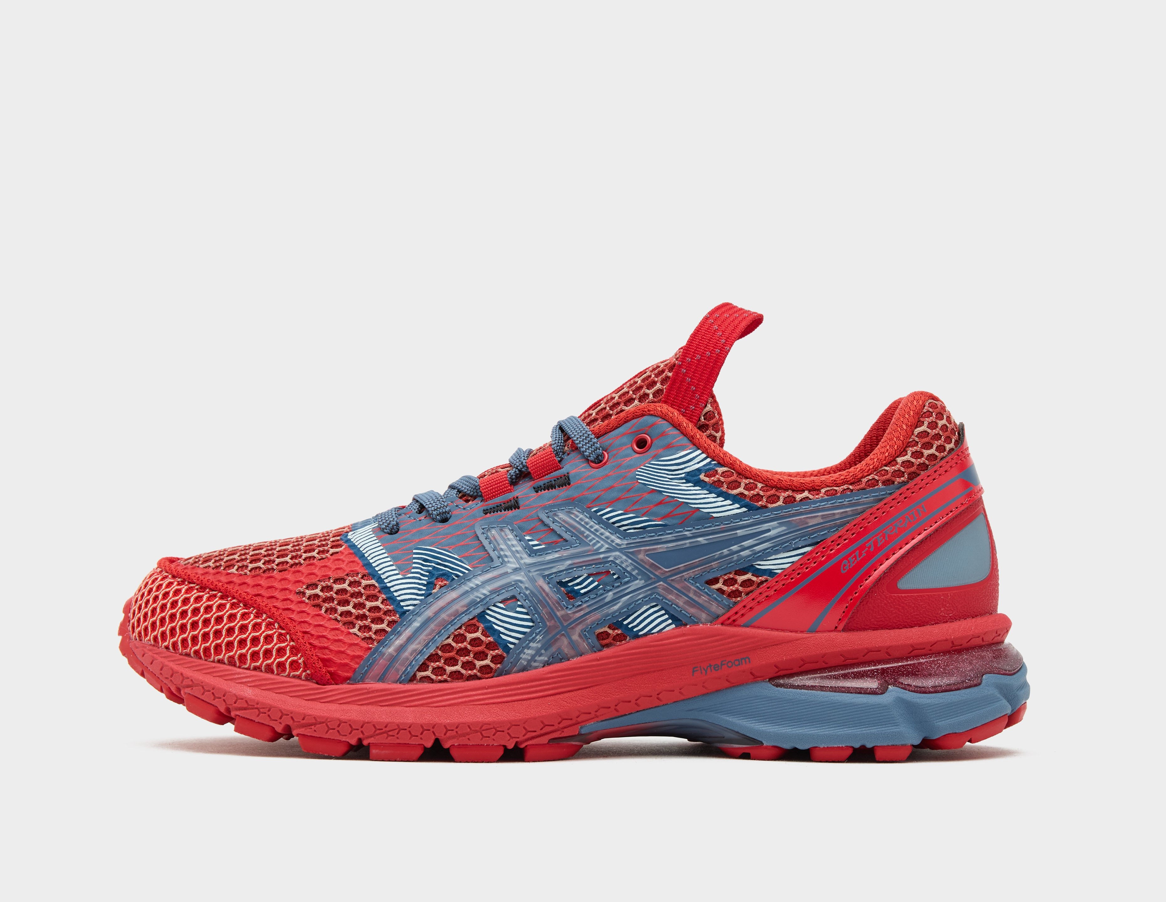 Aspennigeria? - S Gel - Red Asics US4 - Terrain Women's