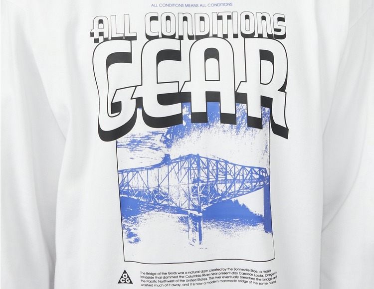 Nike camiseta de manga larga ACG Dri-FIT