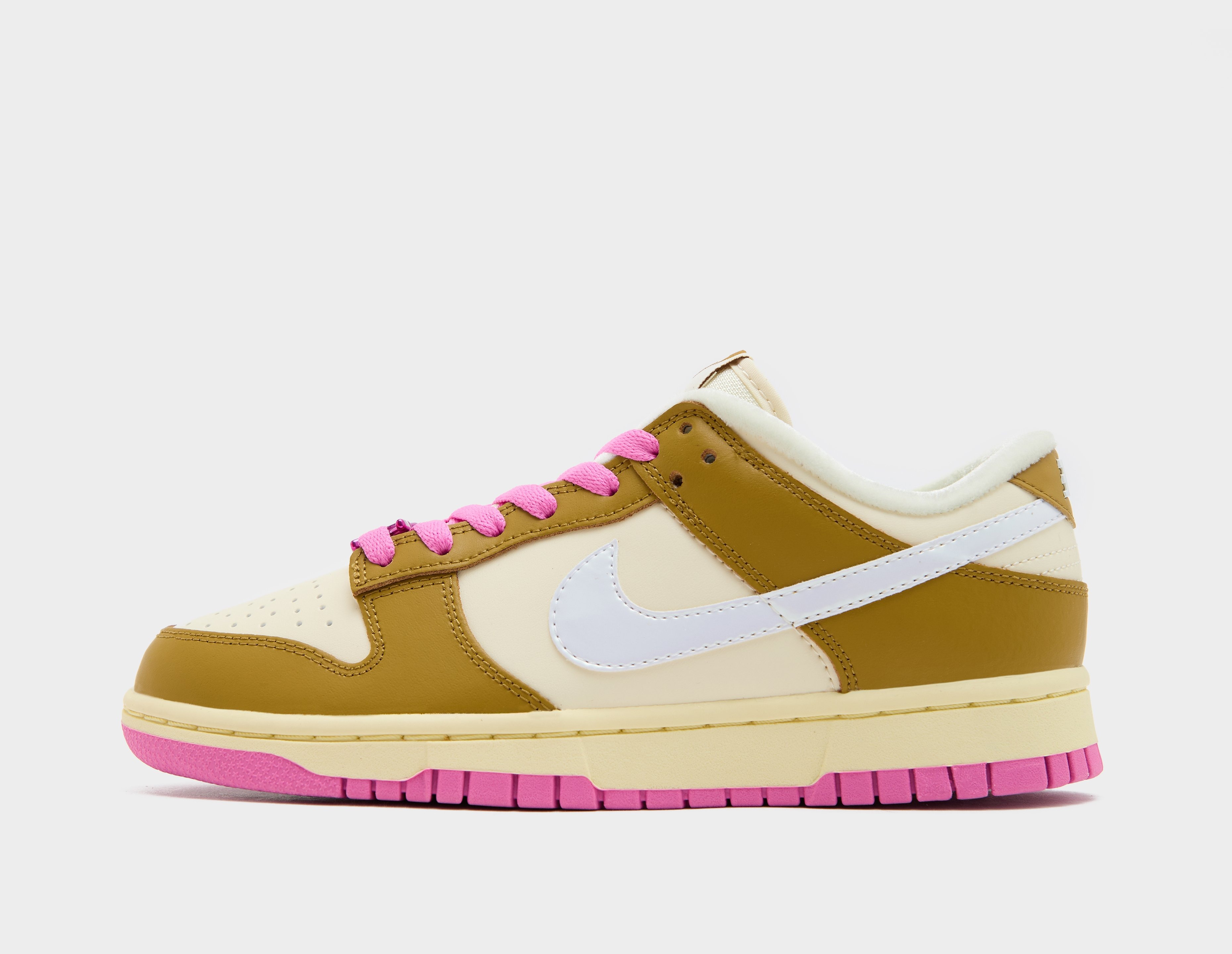 Nike dunk basse donna marroni online