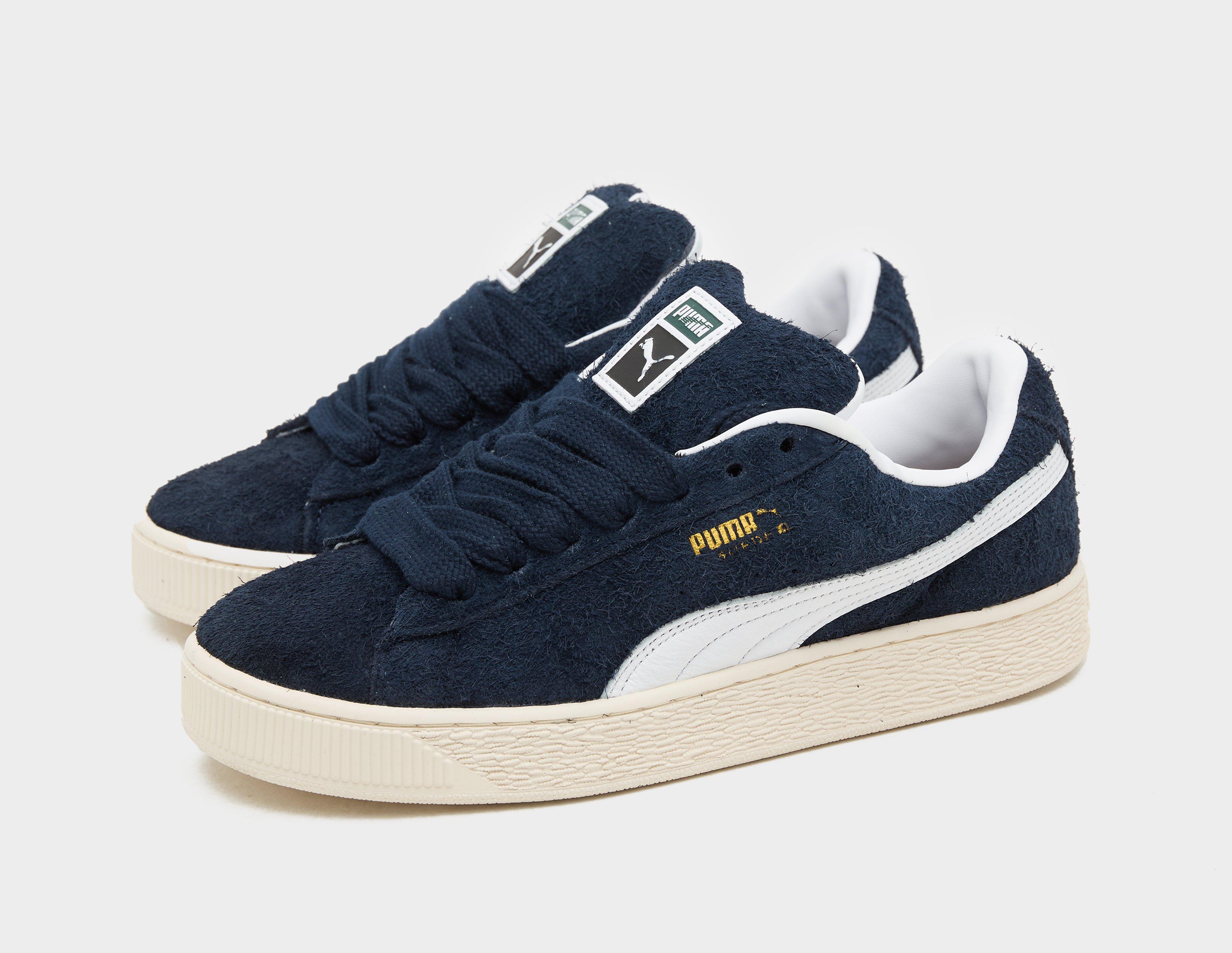 Puma suede clearance bleu marine uni