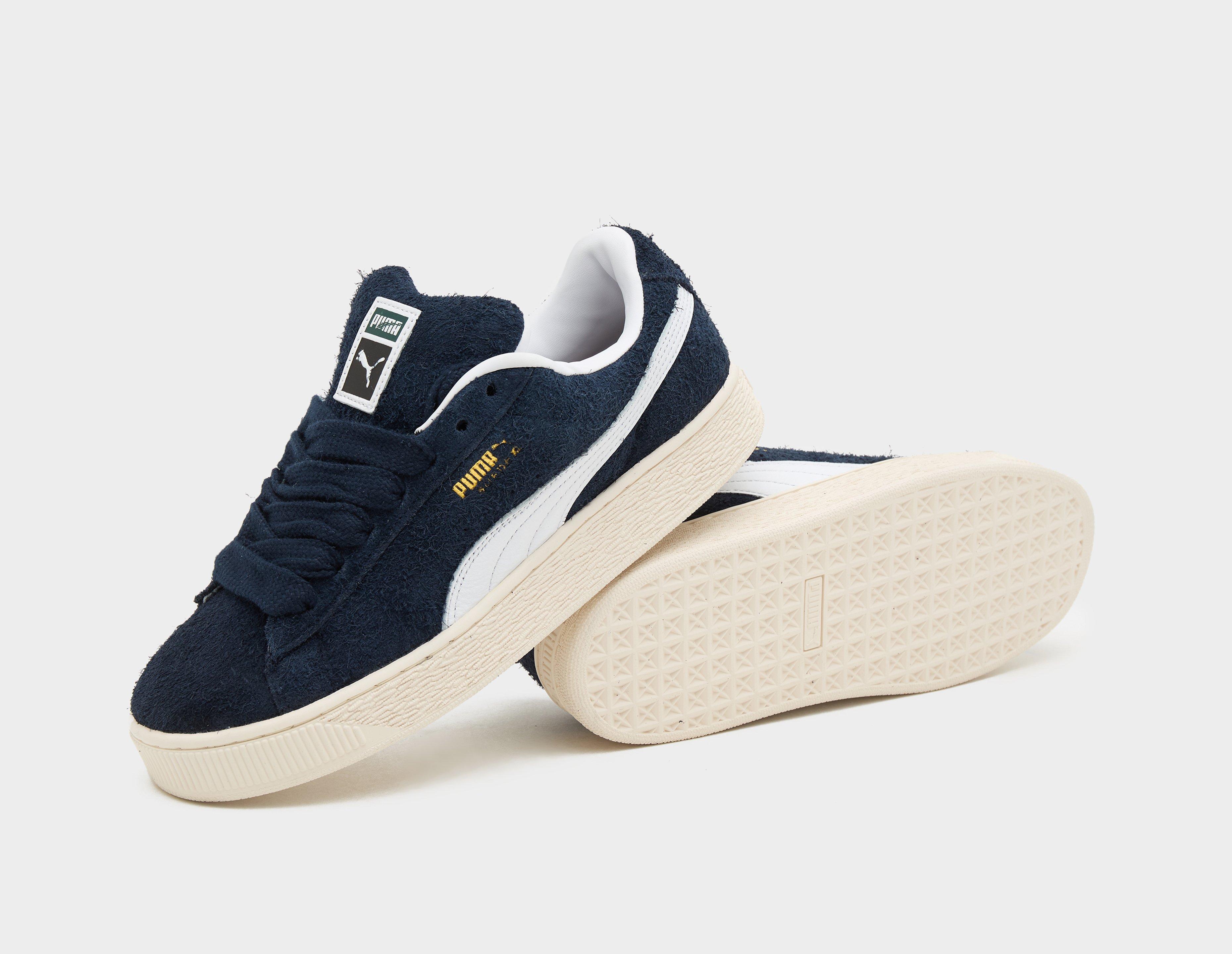 Puma suede hot sale womens blue