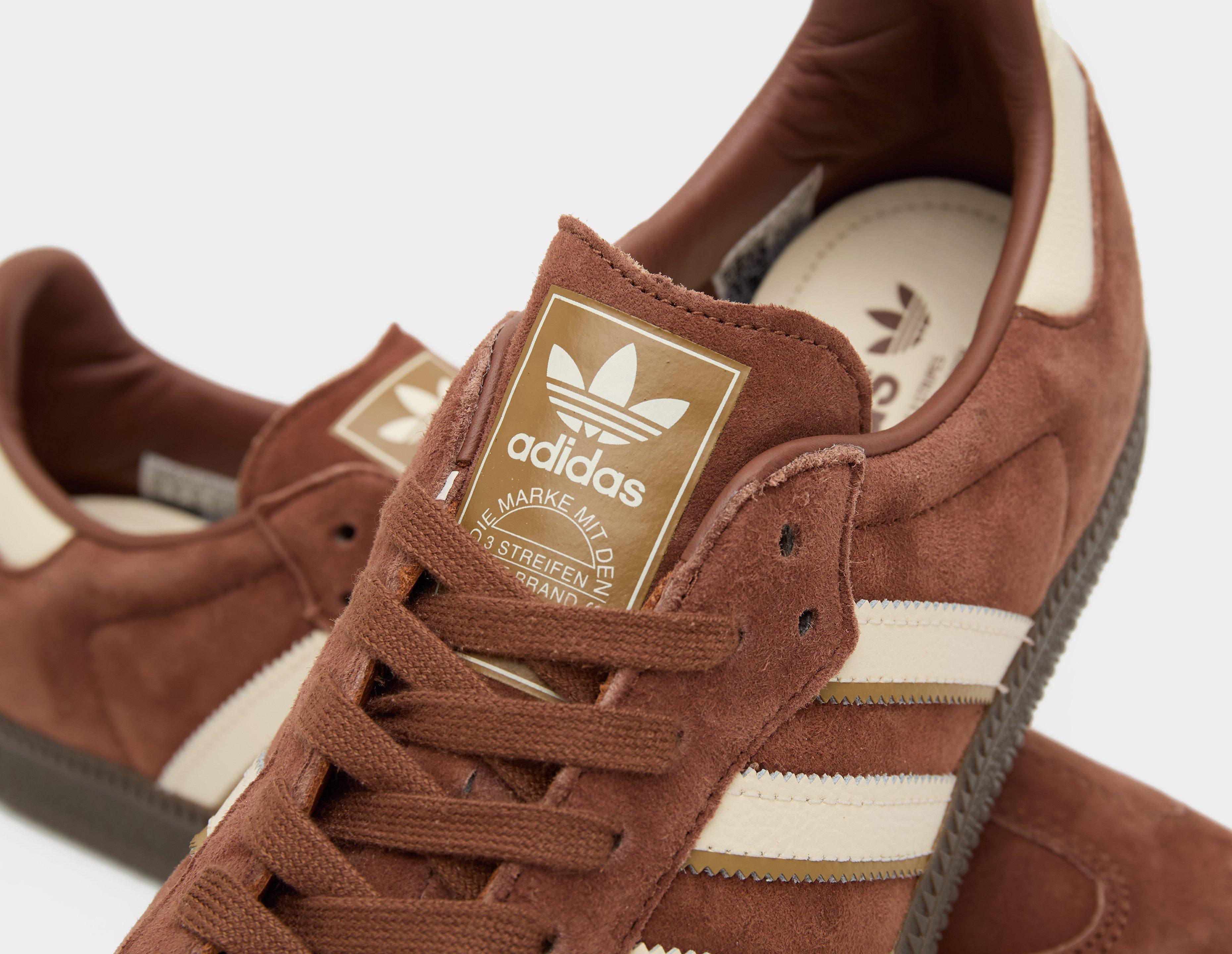 Brown adidas Originals Samba OG | adidas Performance Q2 Aop