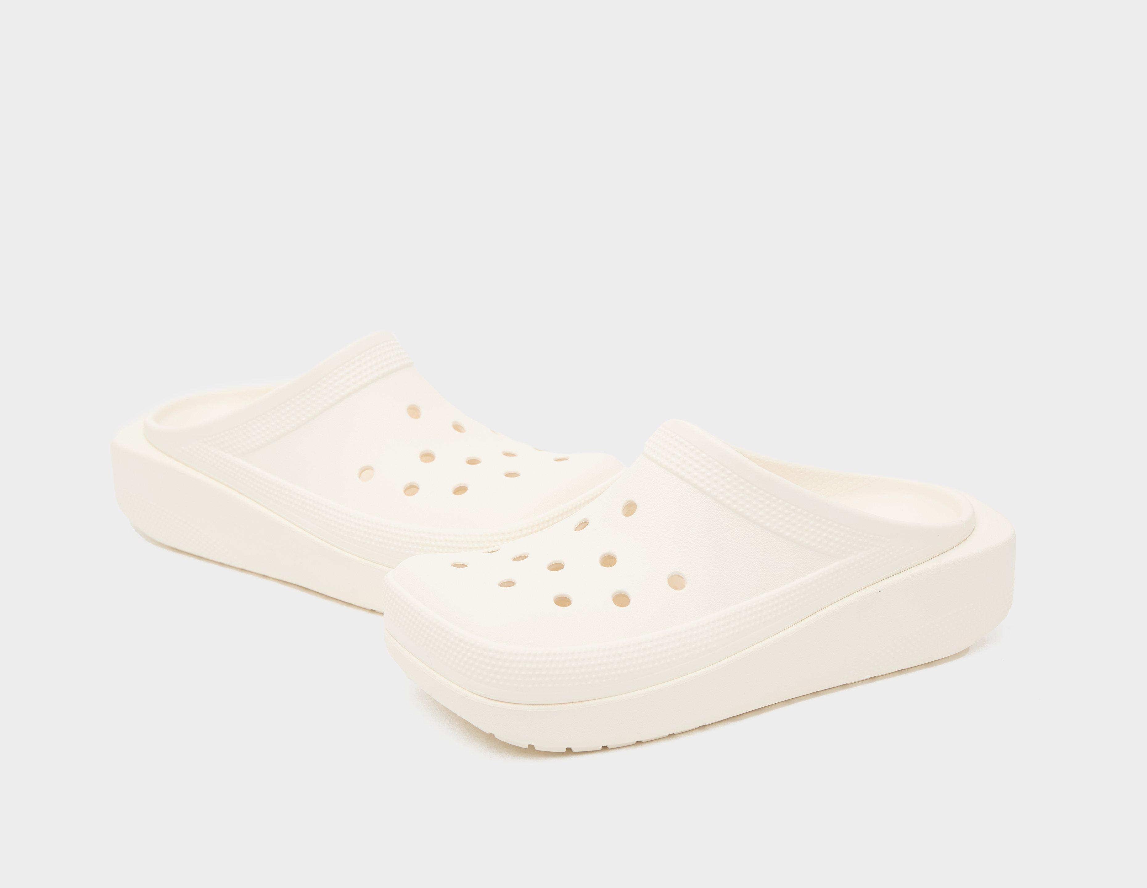 Womens white crocs cheap