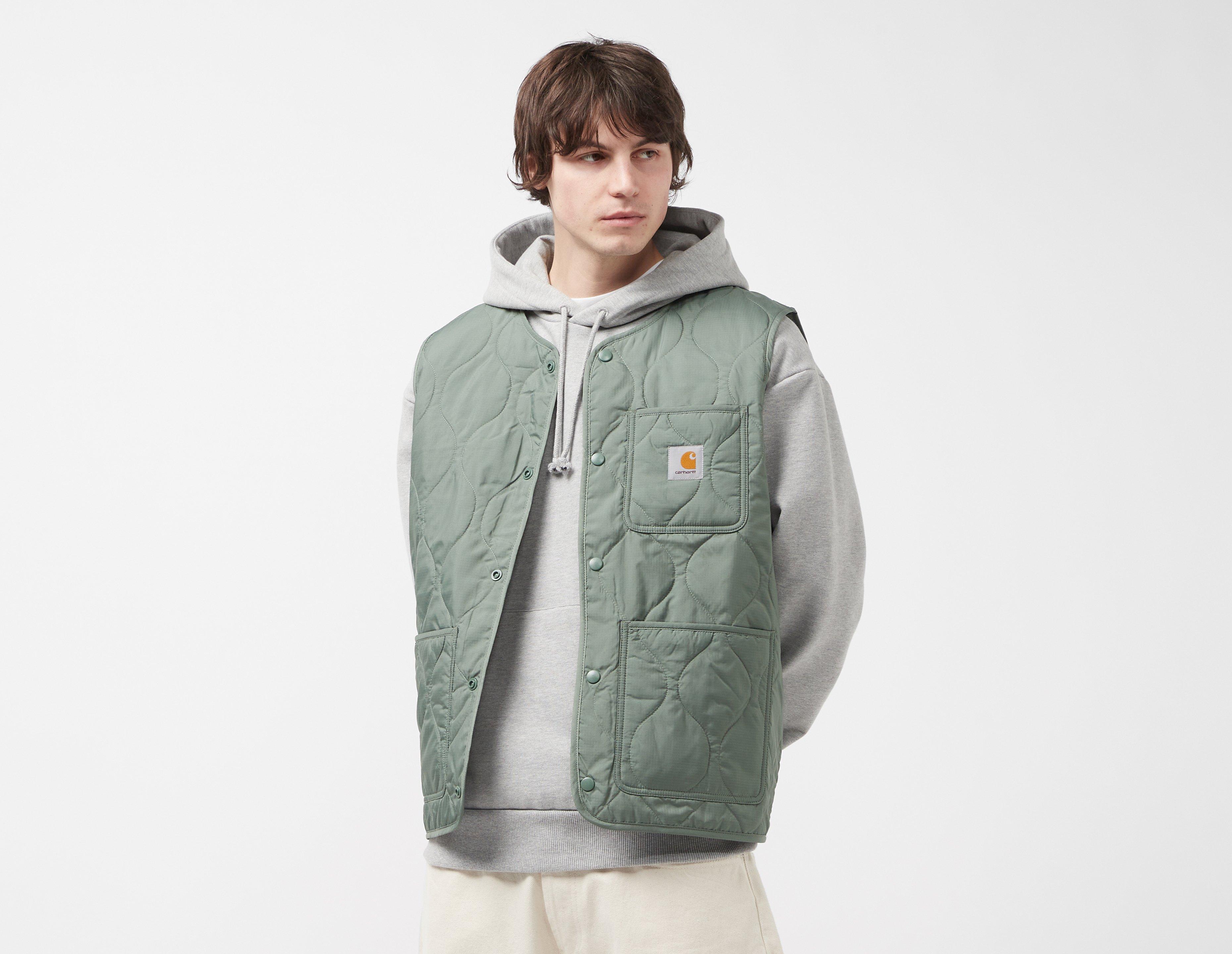 Green Carhartt WIP Skyton Quilted Vest | size?