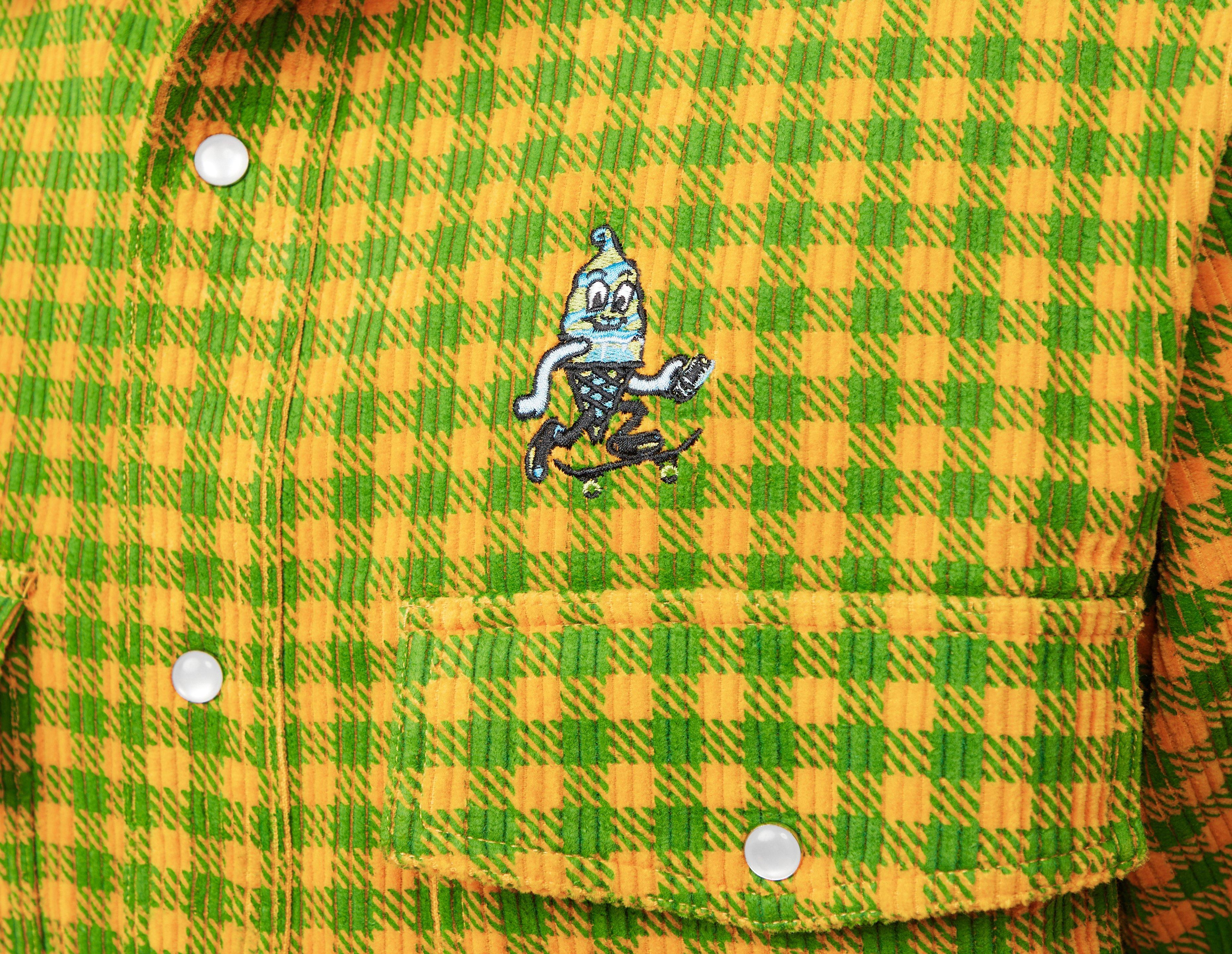 ICECREAM Corduroy Check Shirt