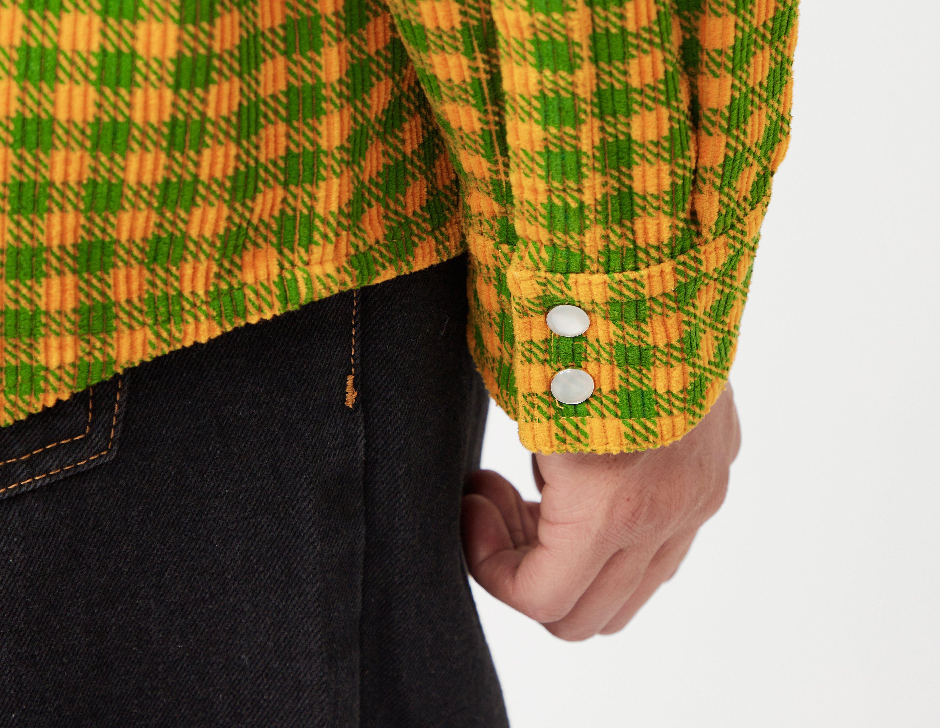 ICECREAM Corduroy Check Shirt