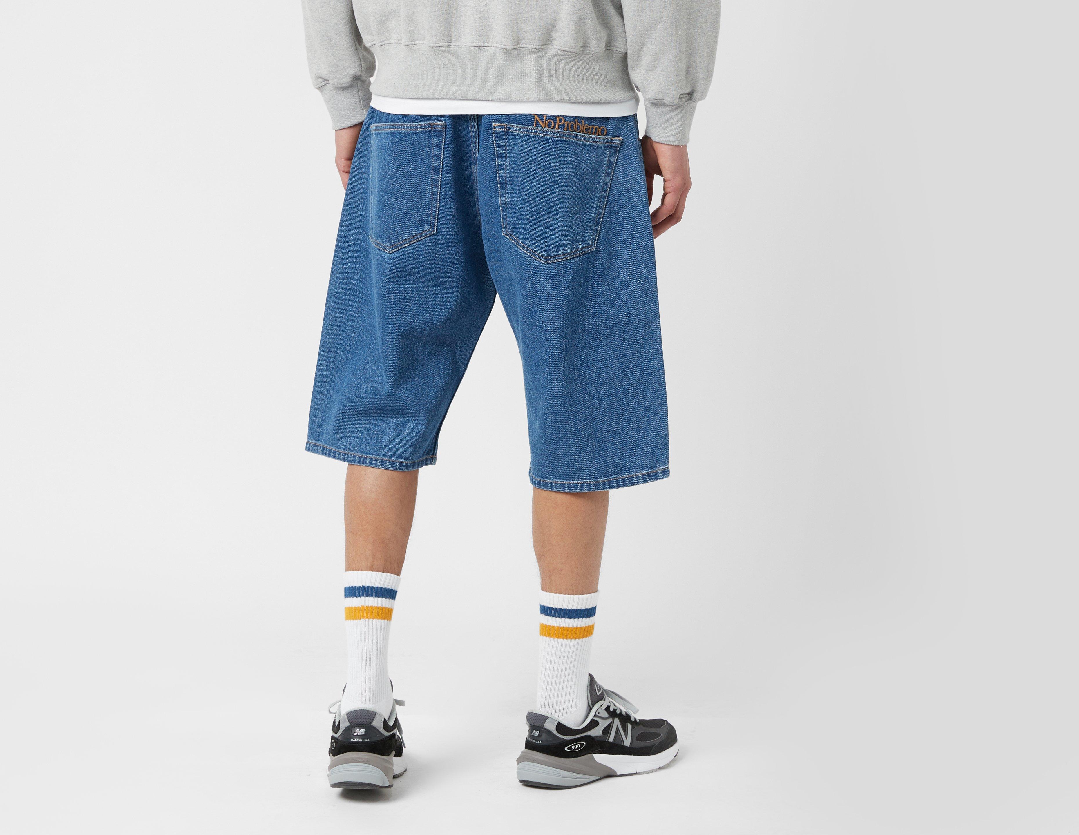 No Problemo Denim Loose Fit Shorts