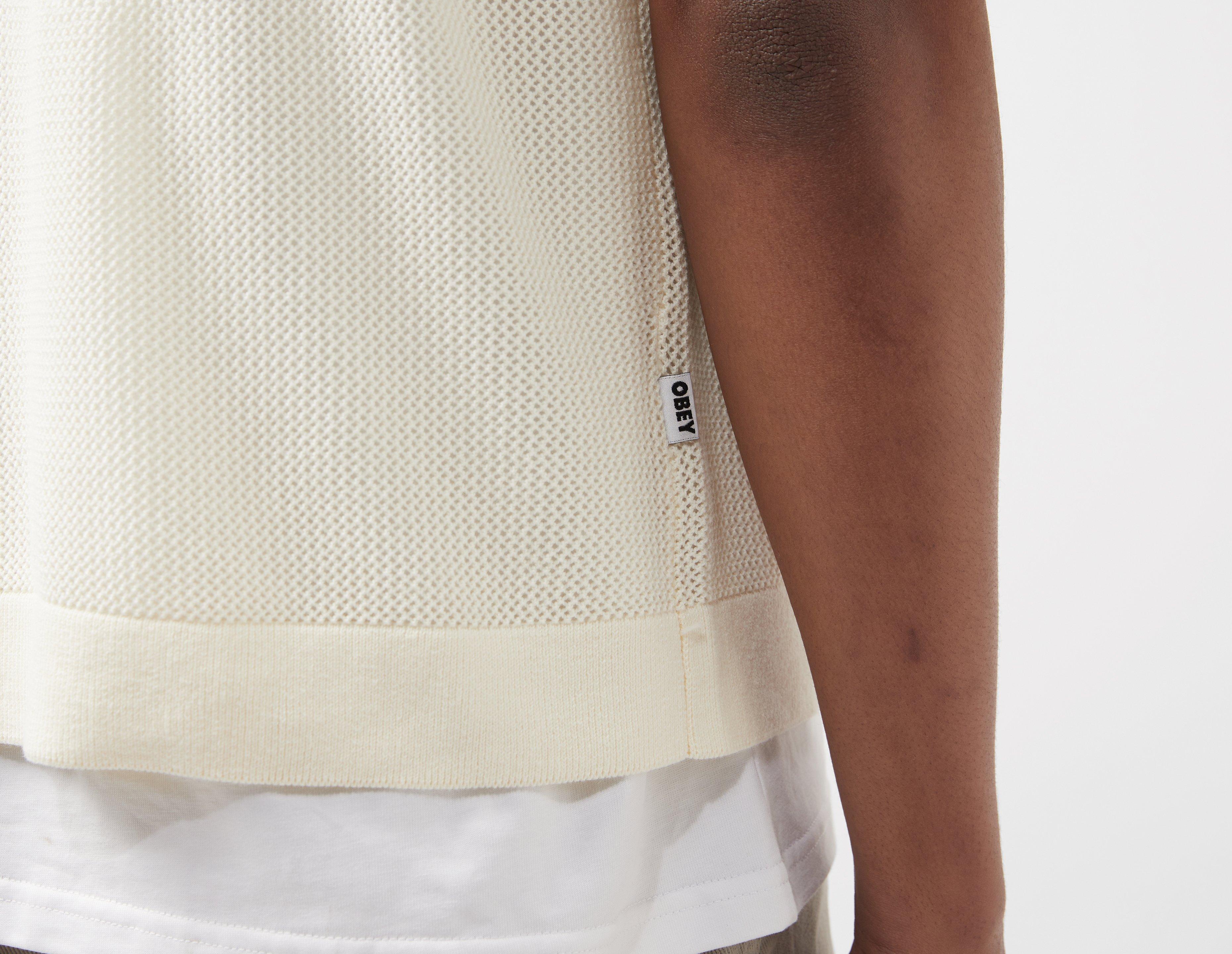 Obey Tear Drop Open Knit Shirt