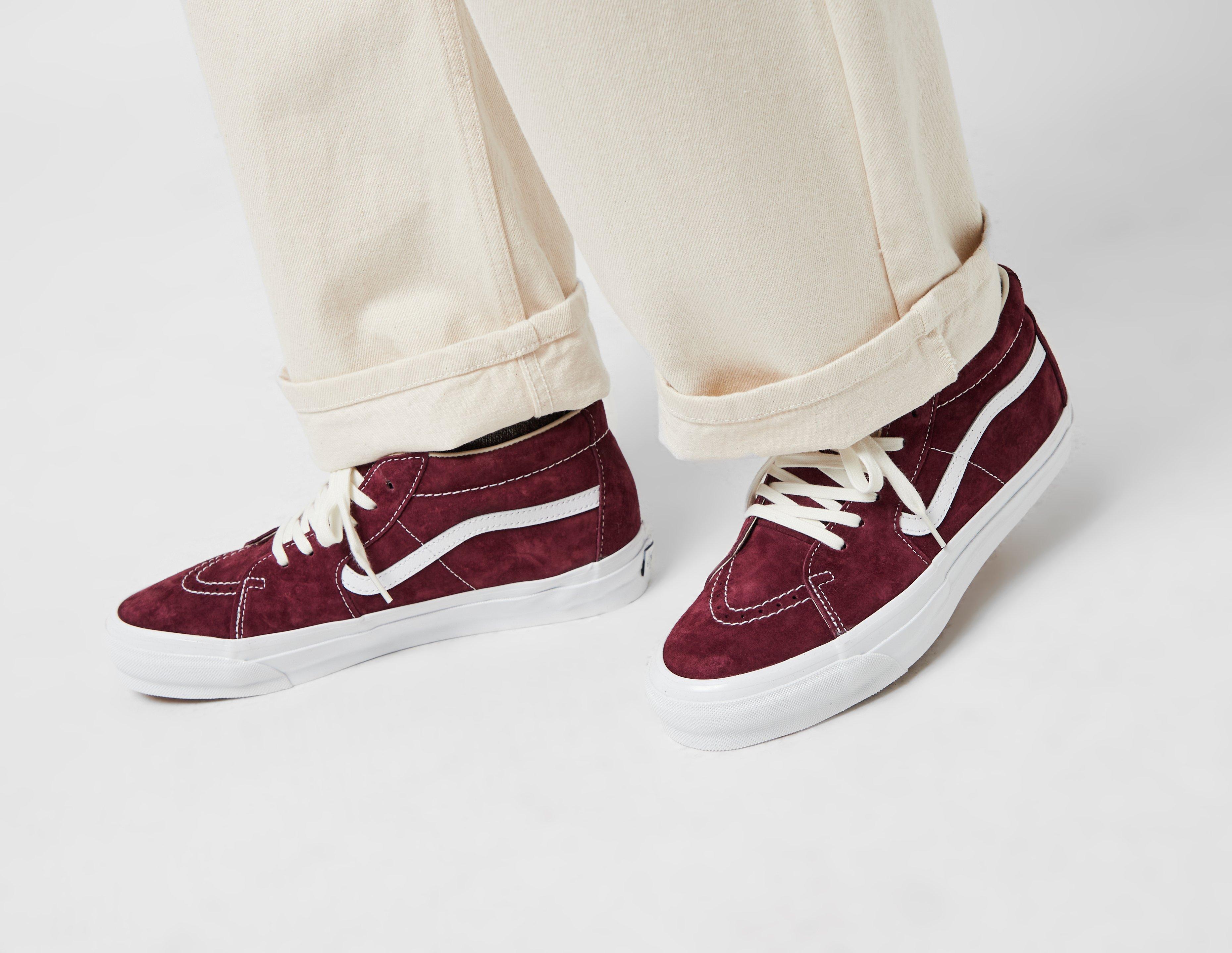 Vans sk8 mid reissue red top