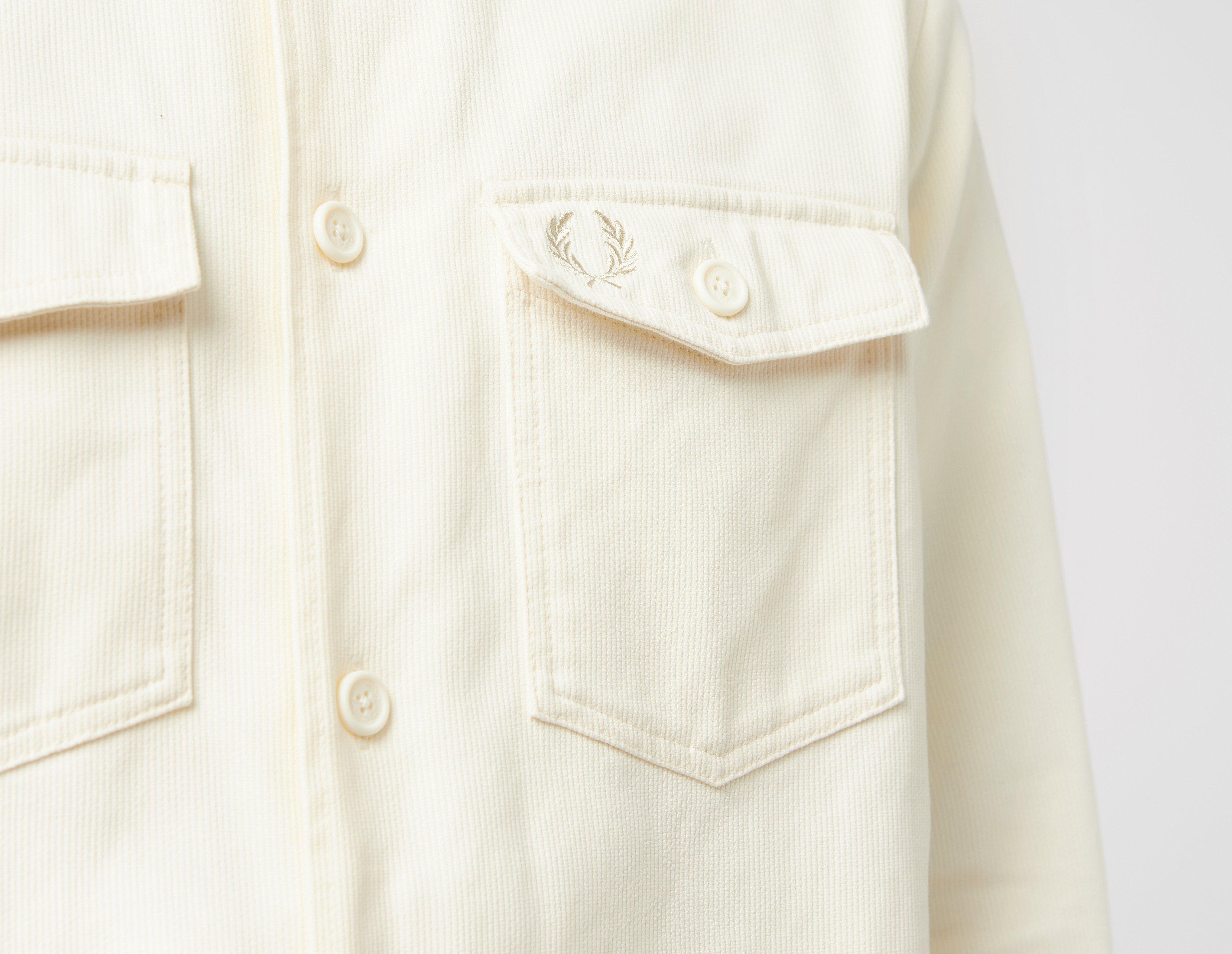 Fred Perry Surchemise en Velours Côtelé Bedford