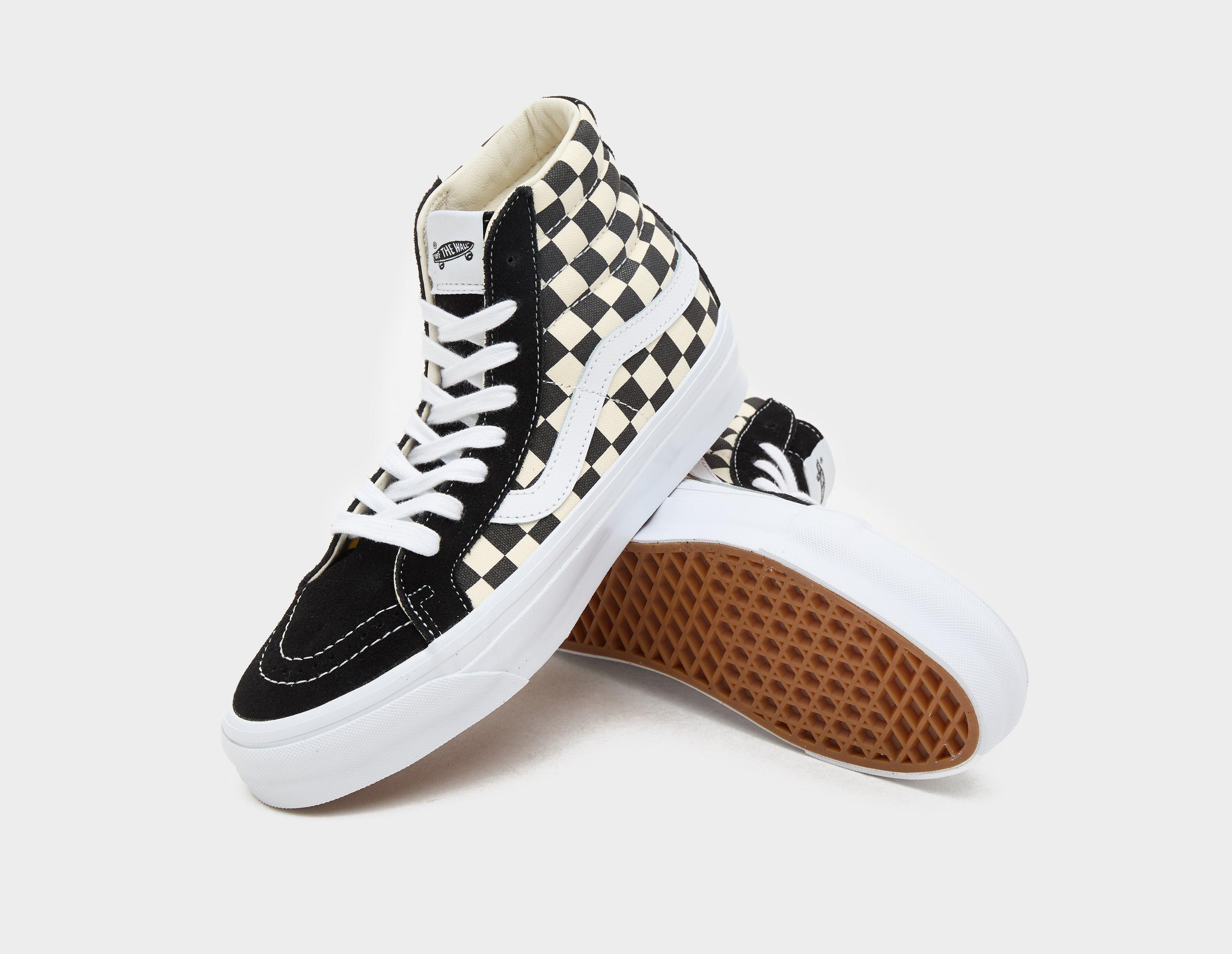 Vans Sk8 Hi RE 38 Check Femme