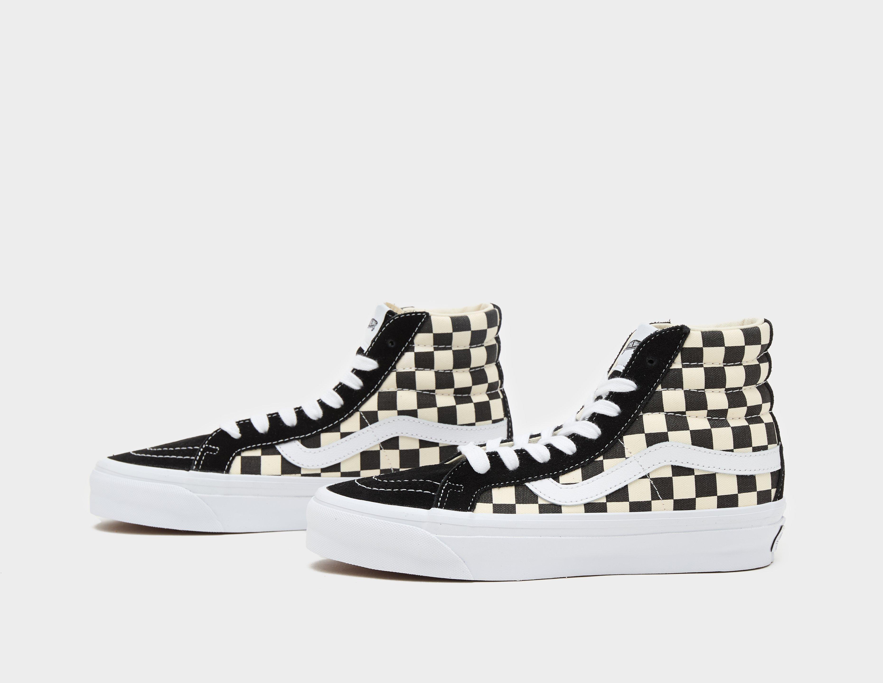 Vans Sk8 Hi RE 38 Check Femme