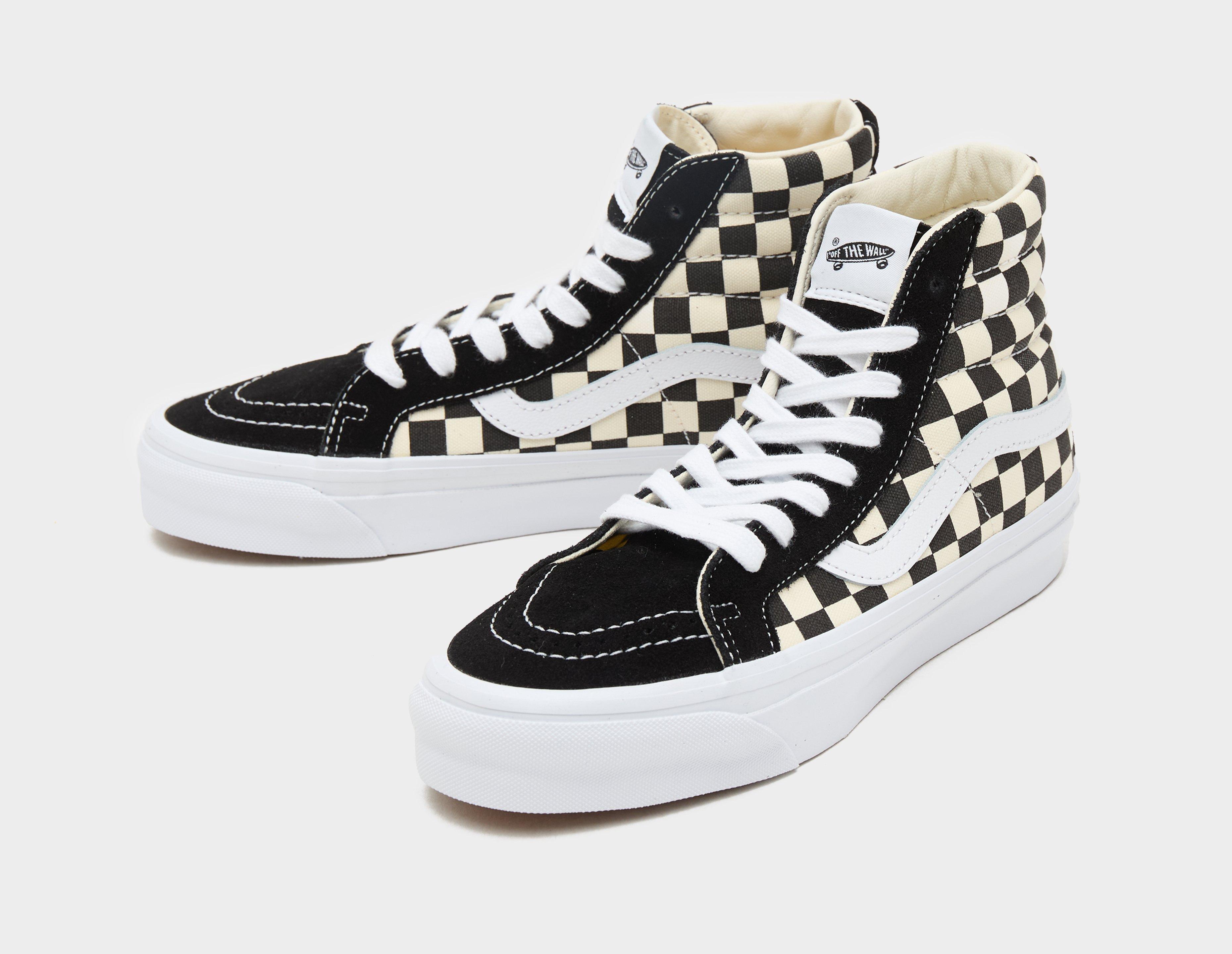 Vans Sk8 Hi RE 38 Check Femme