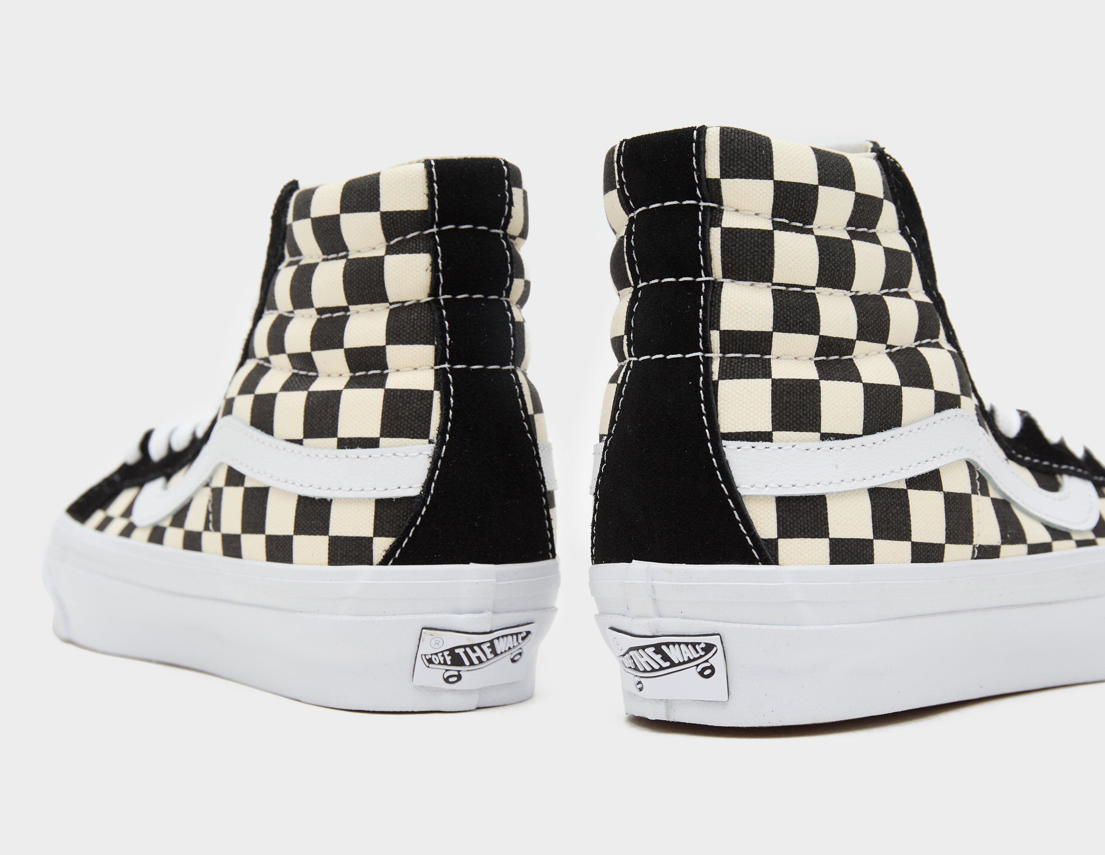 Vans Sk8 Hi RE 38 Check Femme
