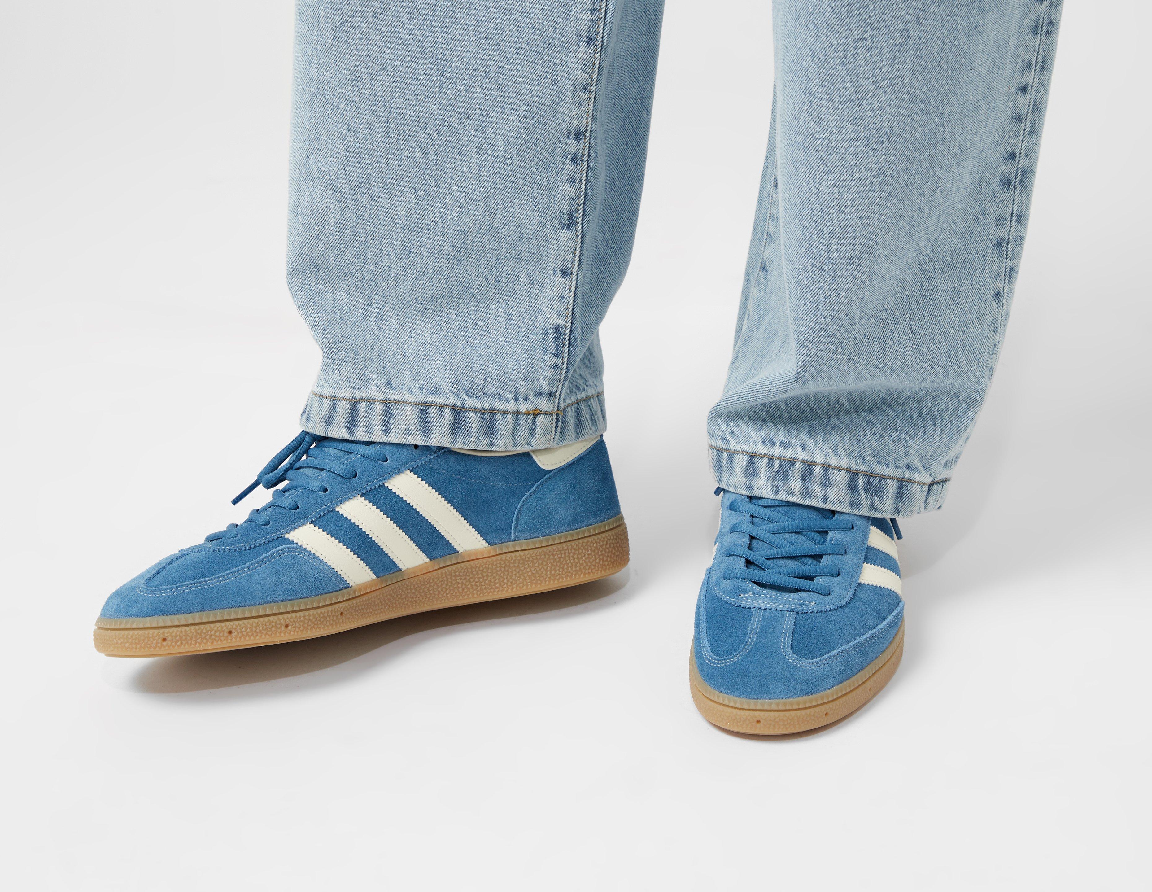 Blue adidas Originals Handball Spezial size?