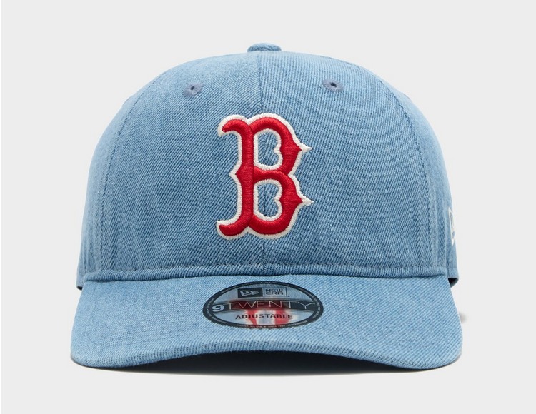 New Era Boston Red Sox Washed Denim 9TWENTY Cap