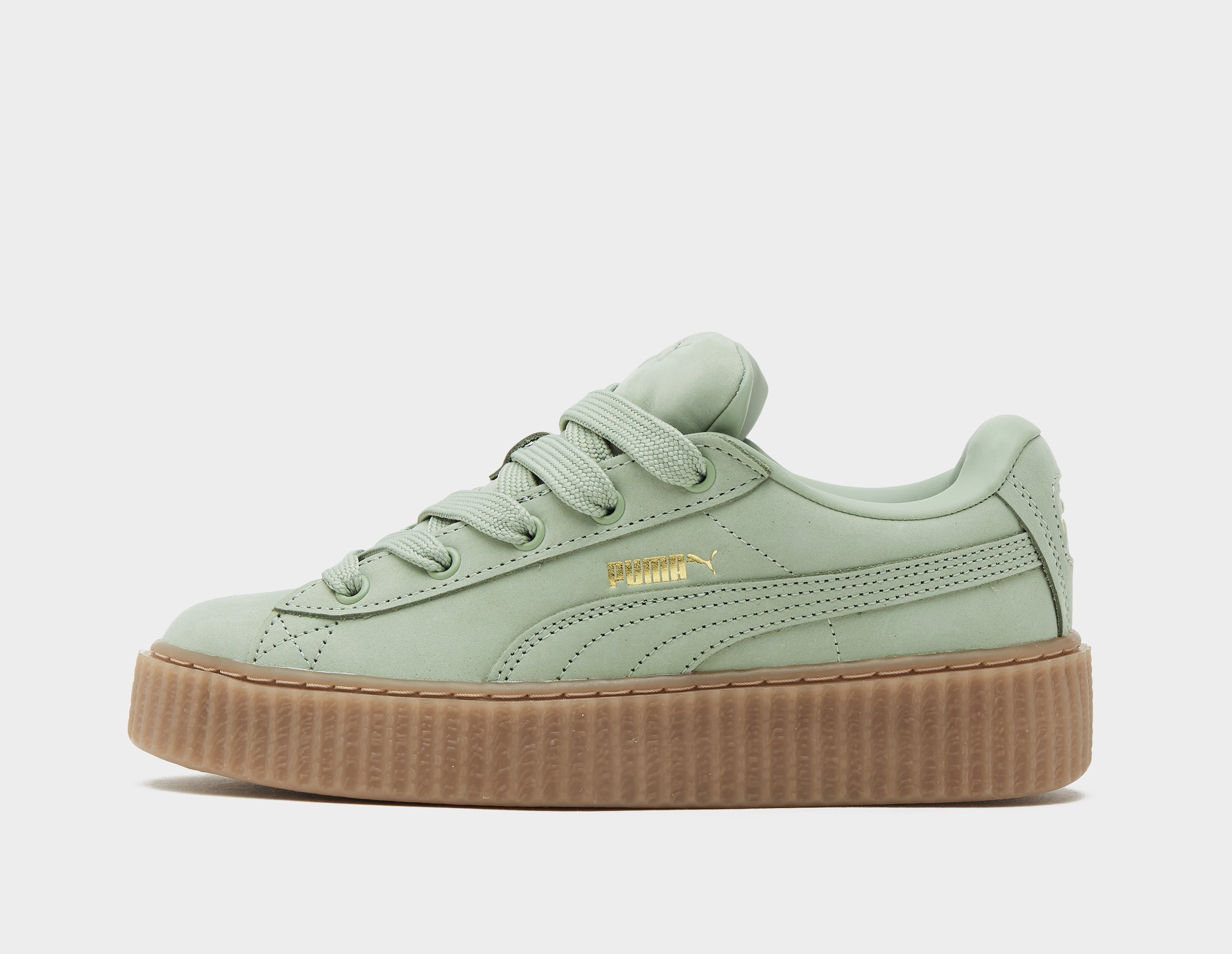 Puma platform blue and green best sale