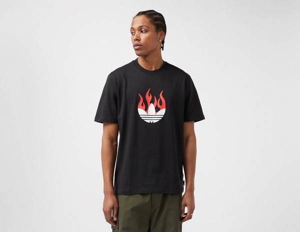 adidas Flames Logo T-Shirt