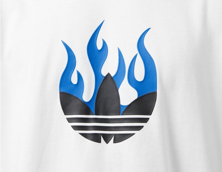 adidas Flames Logo Tee