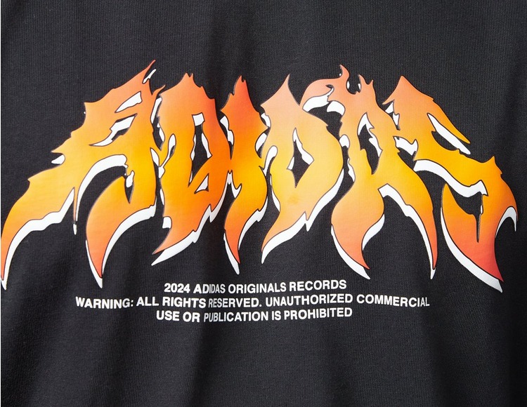 adidas Originals Flames Long Sleeve T-Shirt