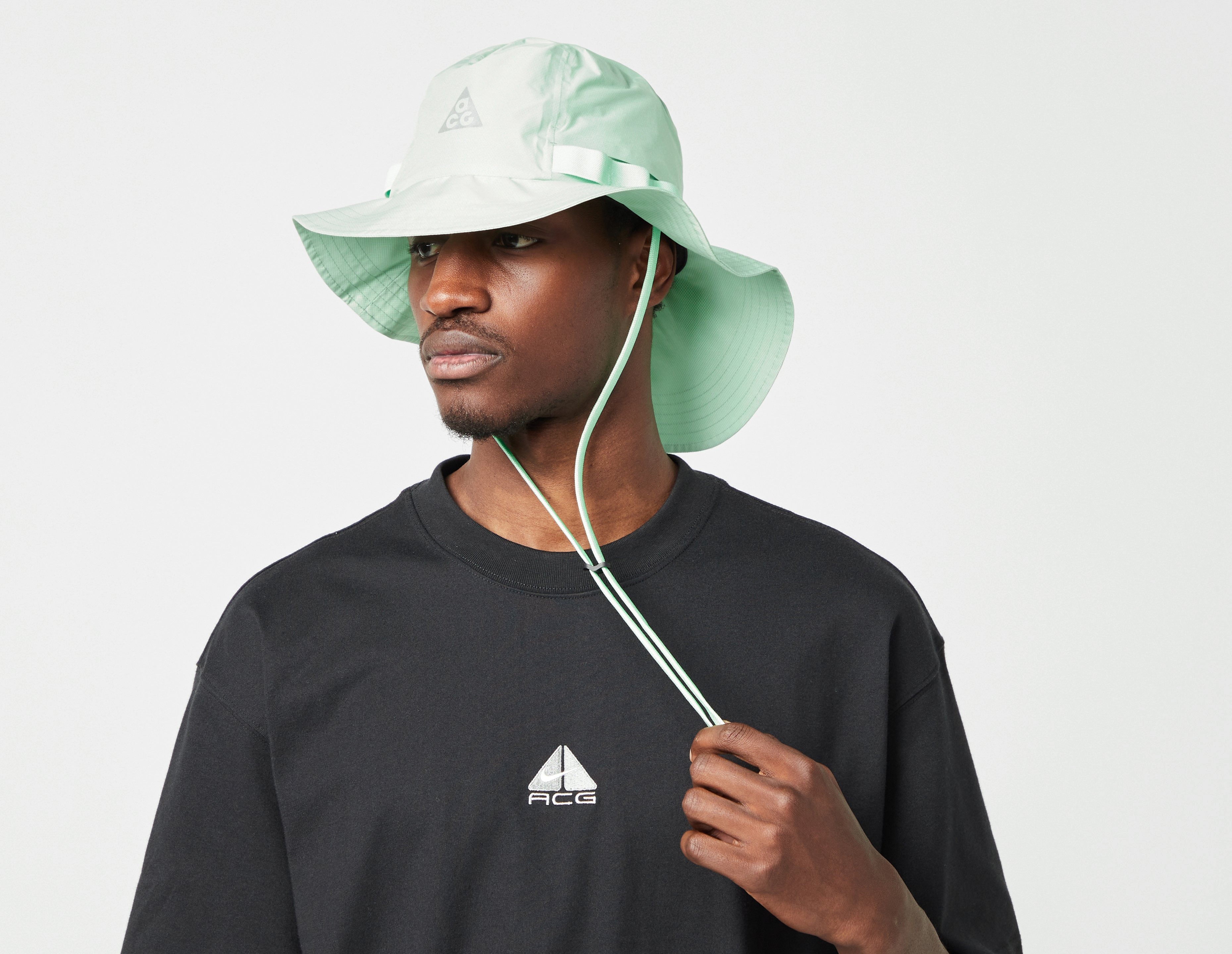 Green Nike ACG Apex Bucket Hat size