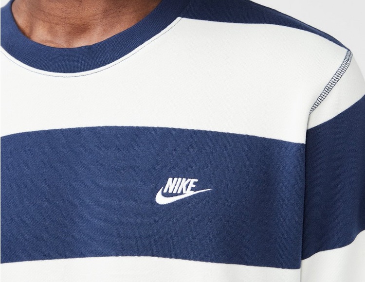 Nike Club Striped Sweatshirt