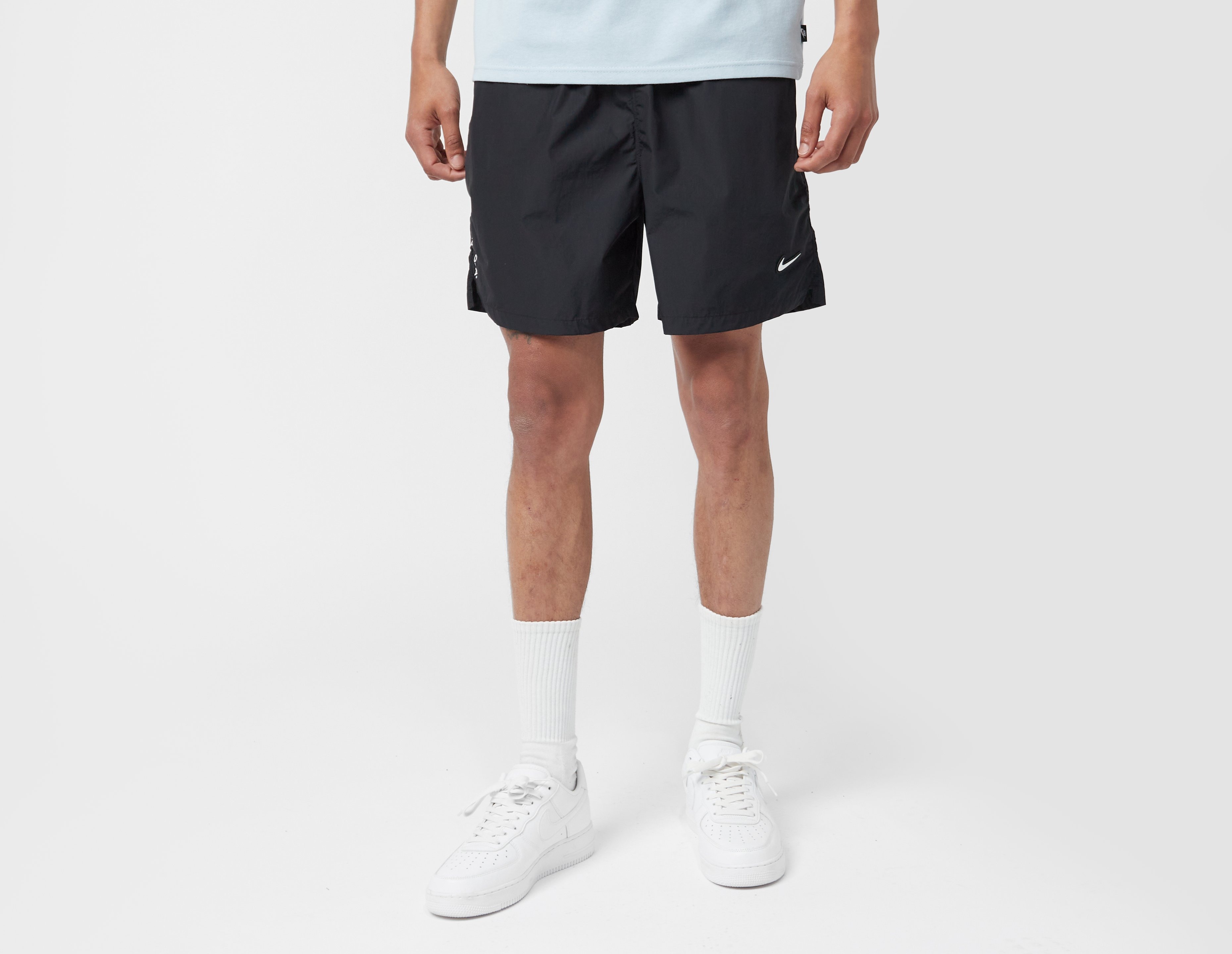 Nike woven shorts black hot sale