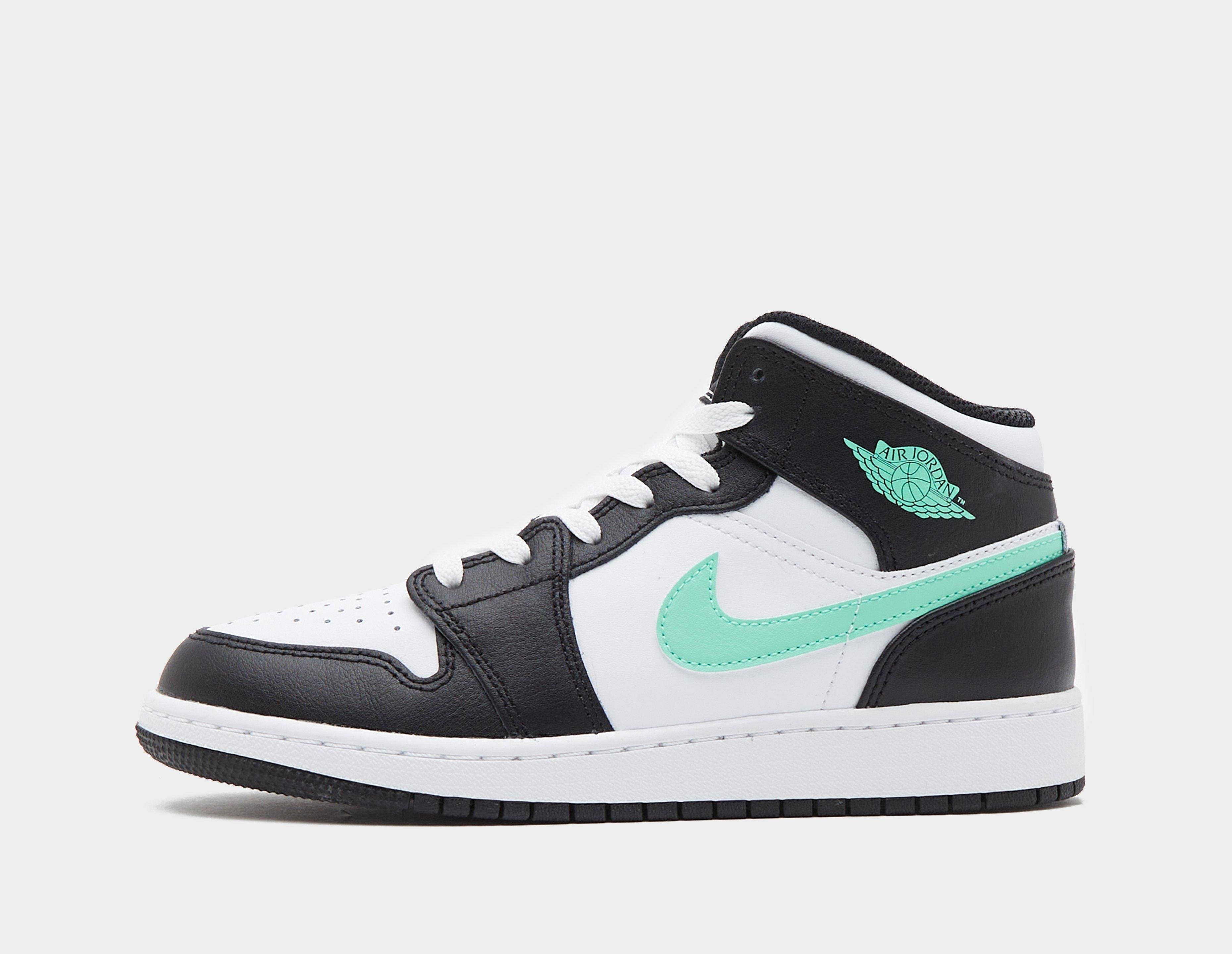 Black Jordan Air 1 Mid Junior size Ireland