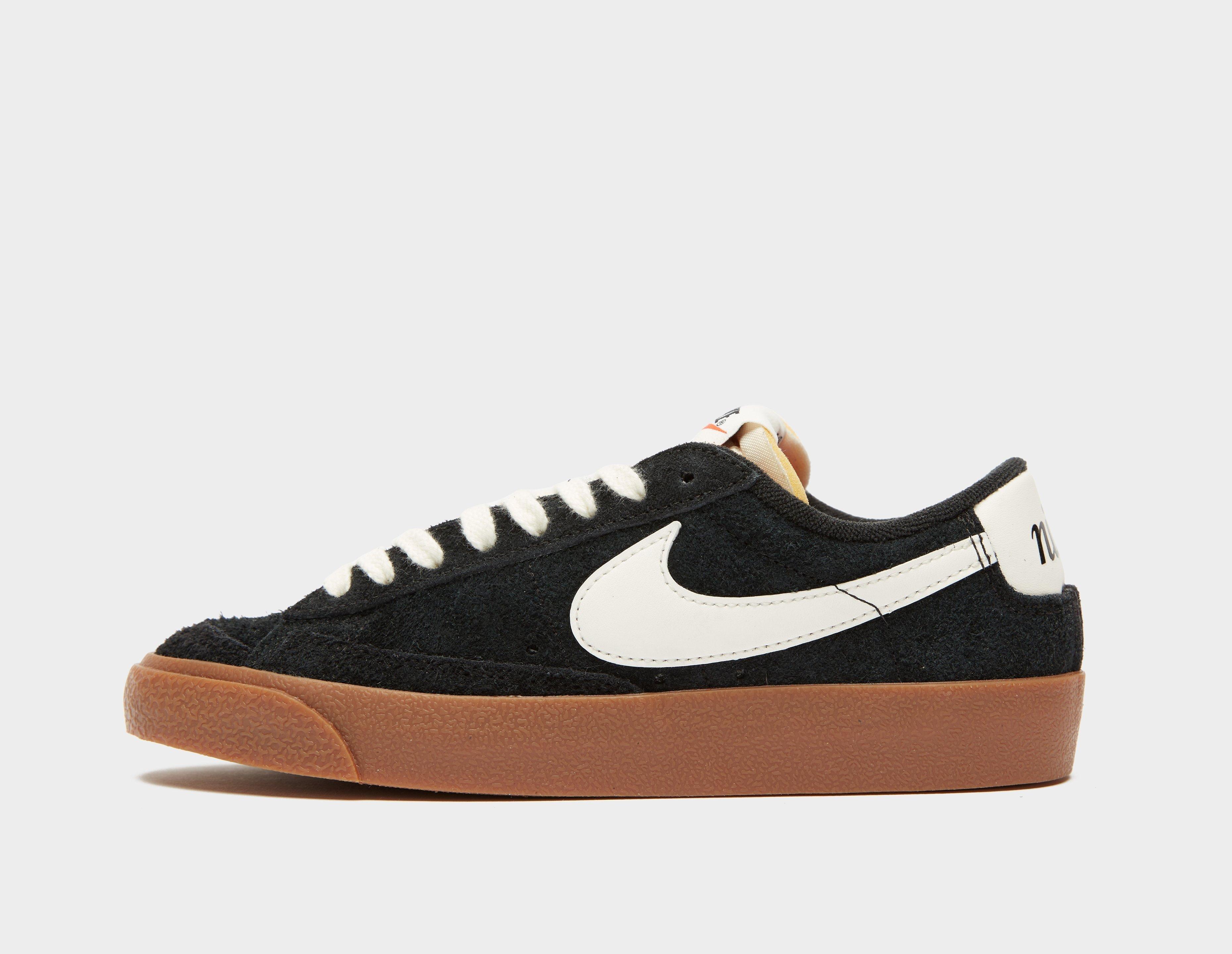 Nike blazer low noir femme online