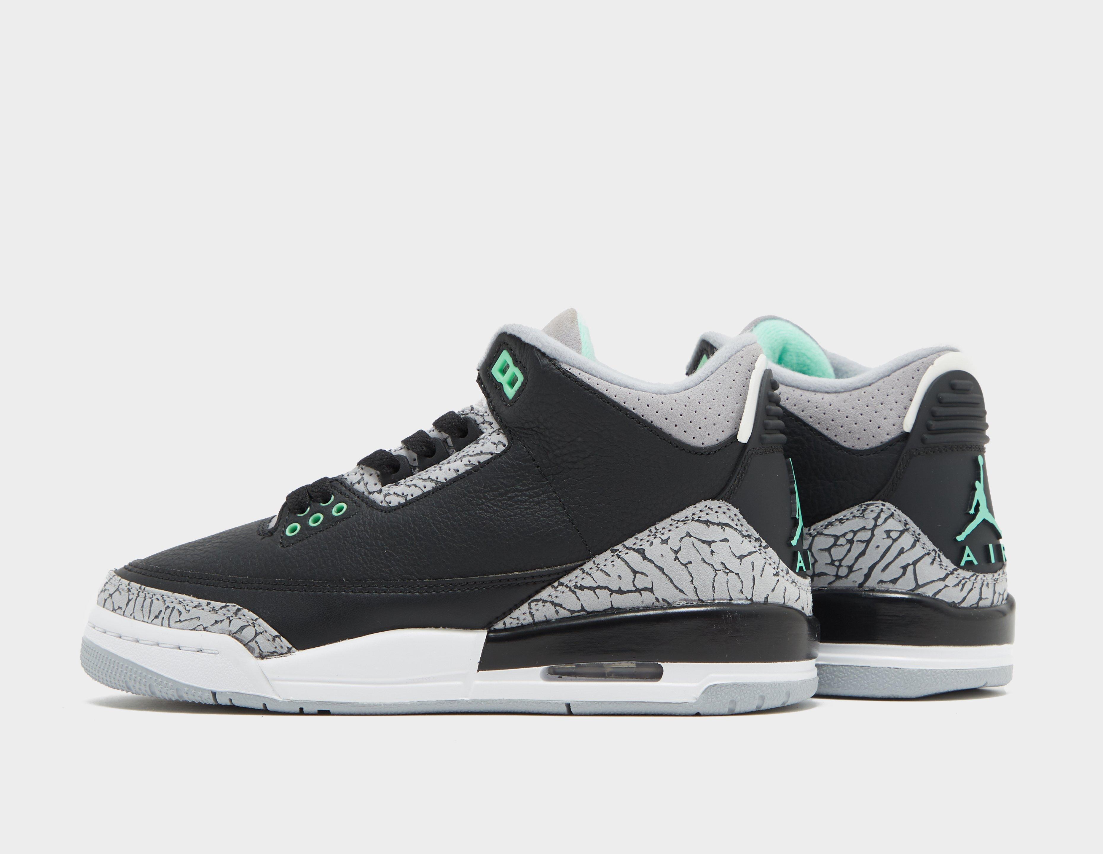 Black Jordan Air 3 Junior | size? 