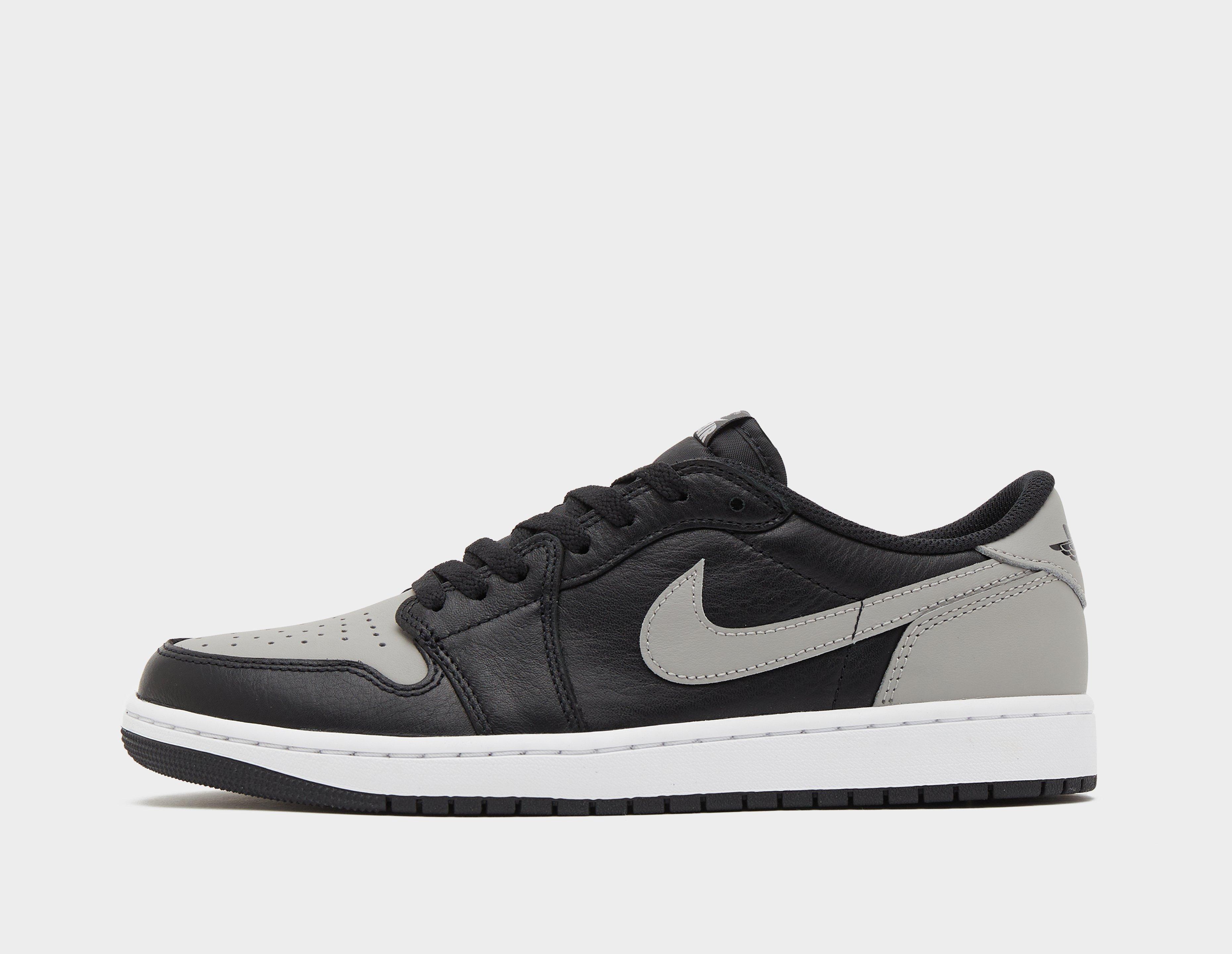Zwart Jordan Air 1 Low OG size Nederland