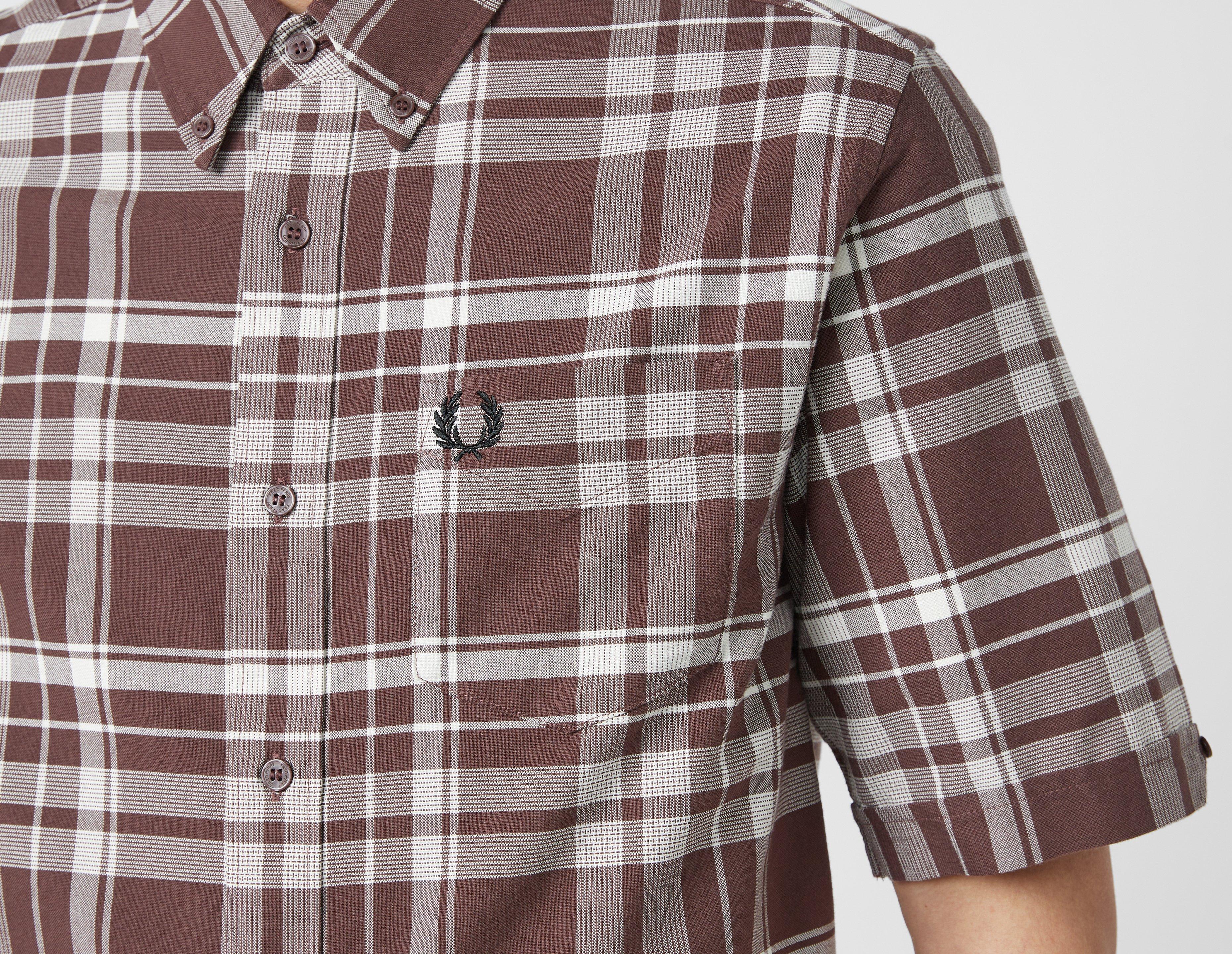 Fred Perry Tartan Short Sleeve Shirt