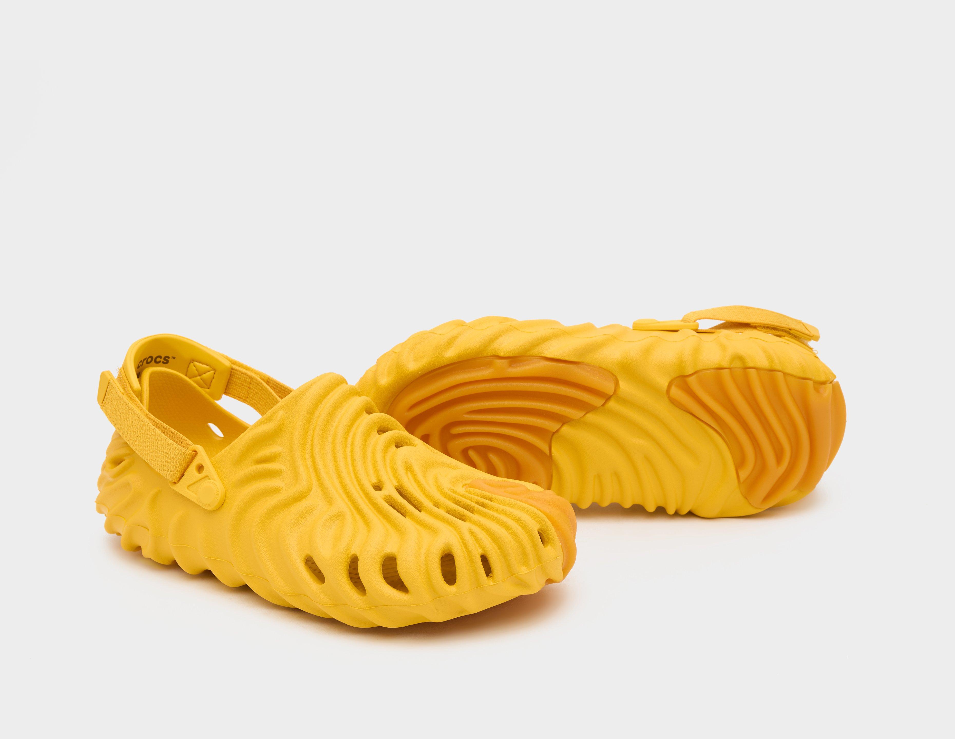 Yellow crocs hot sale for women