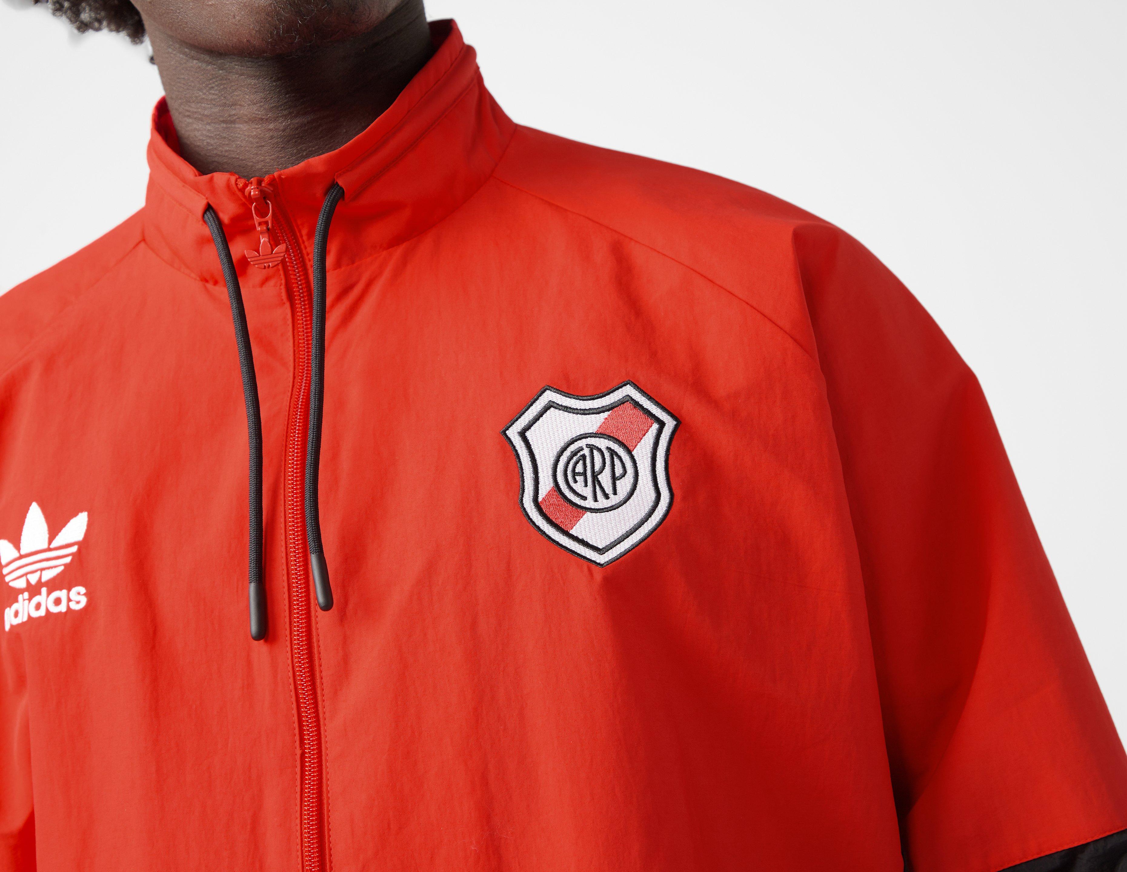 Red adidas River Plate 94 Track Top size