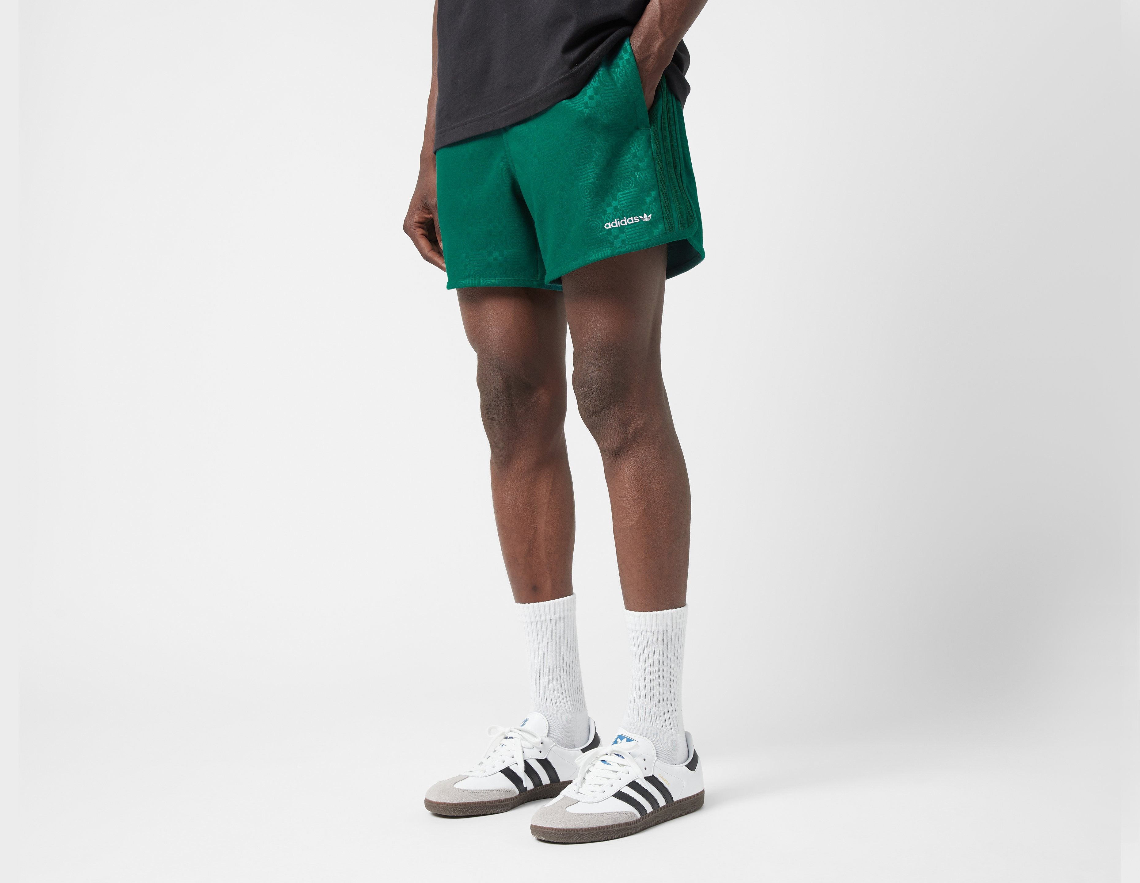 adidas Originals 80 s Embossed Sprinter Shorts en Verde size Espana