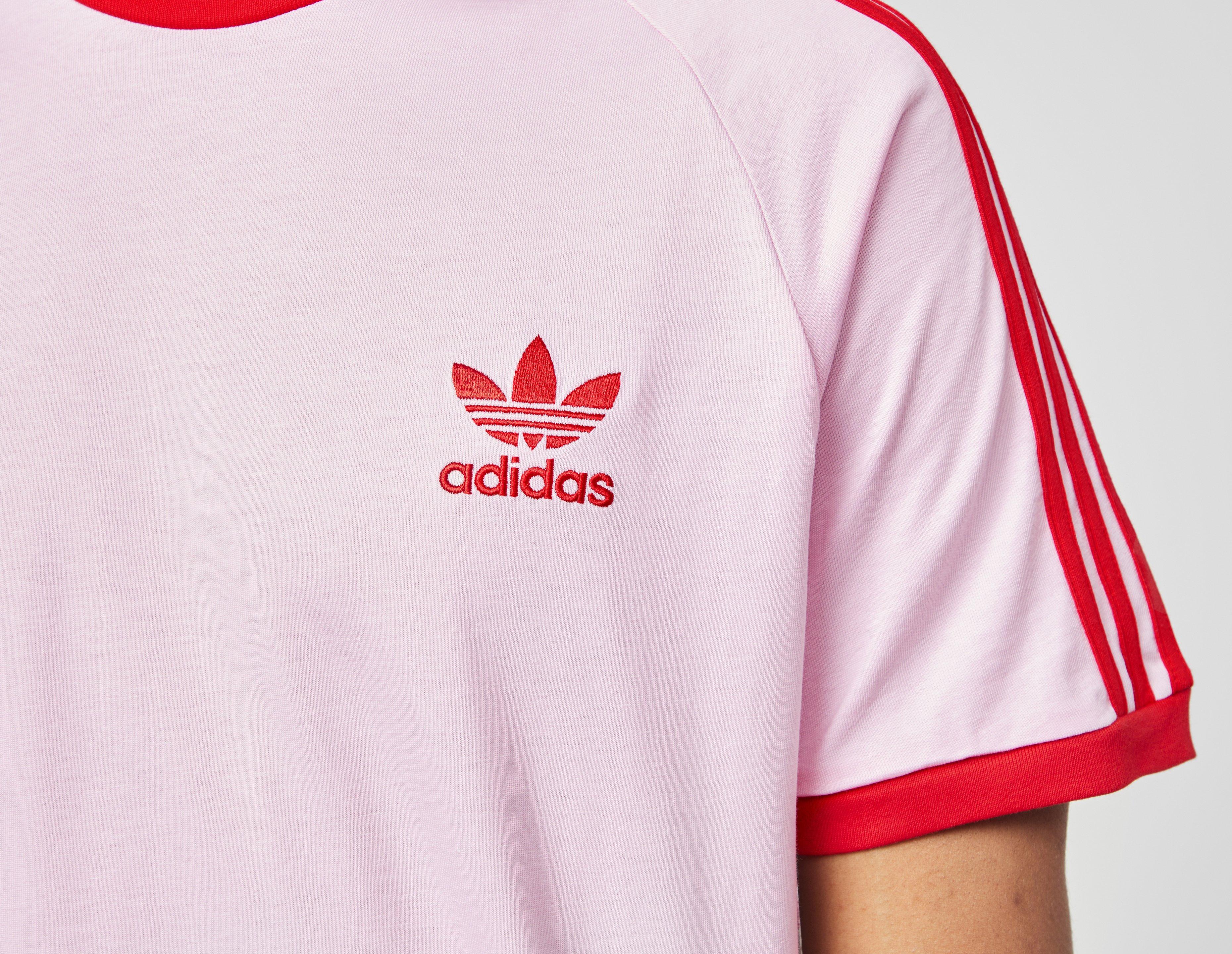 Adidas originals california t-shirt pink best sale