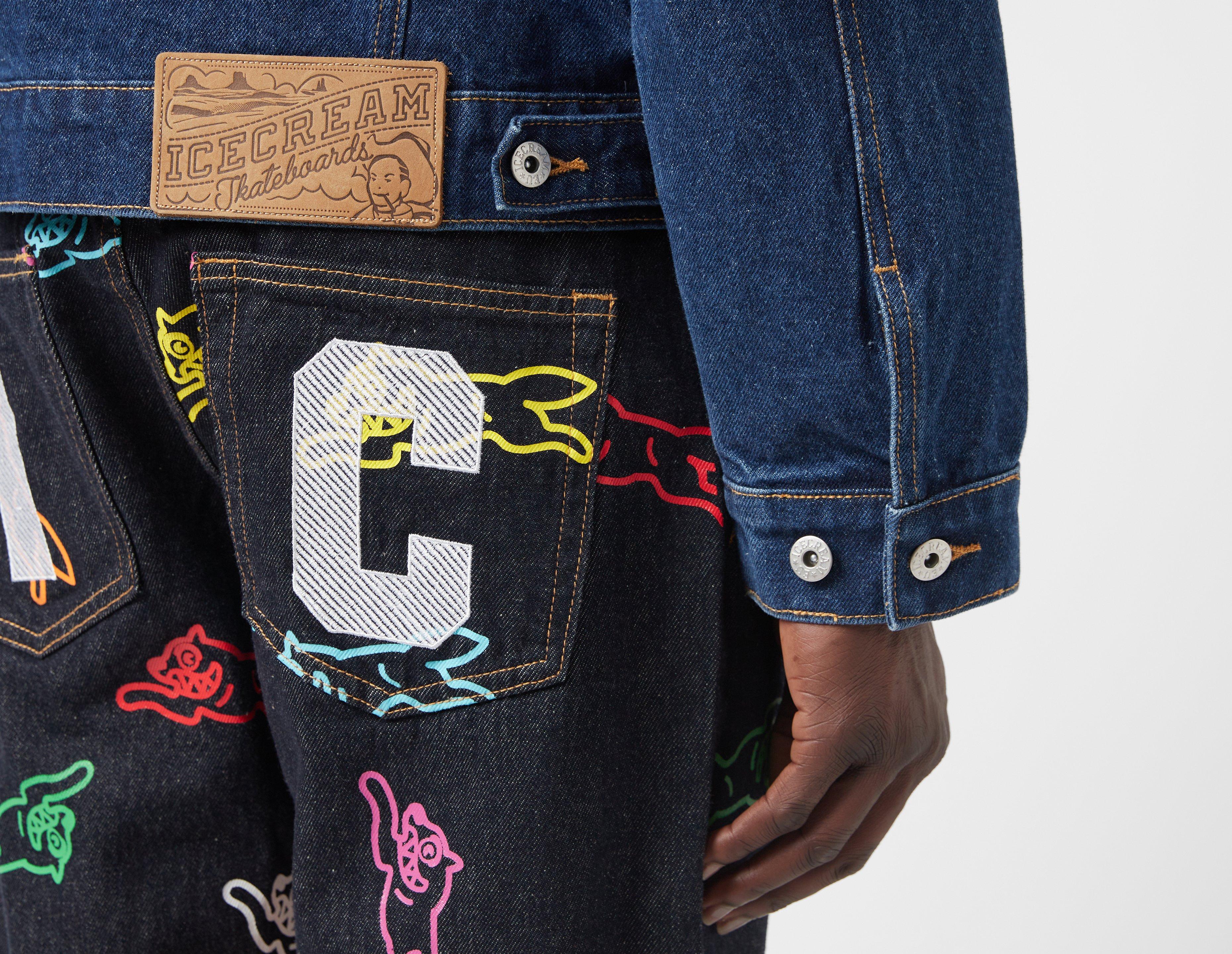 ICECREAM Running Dog Trucker Jacket