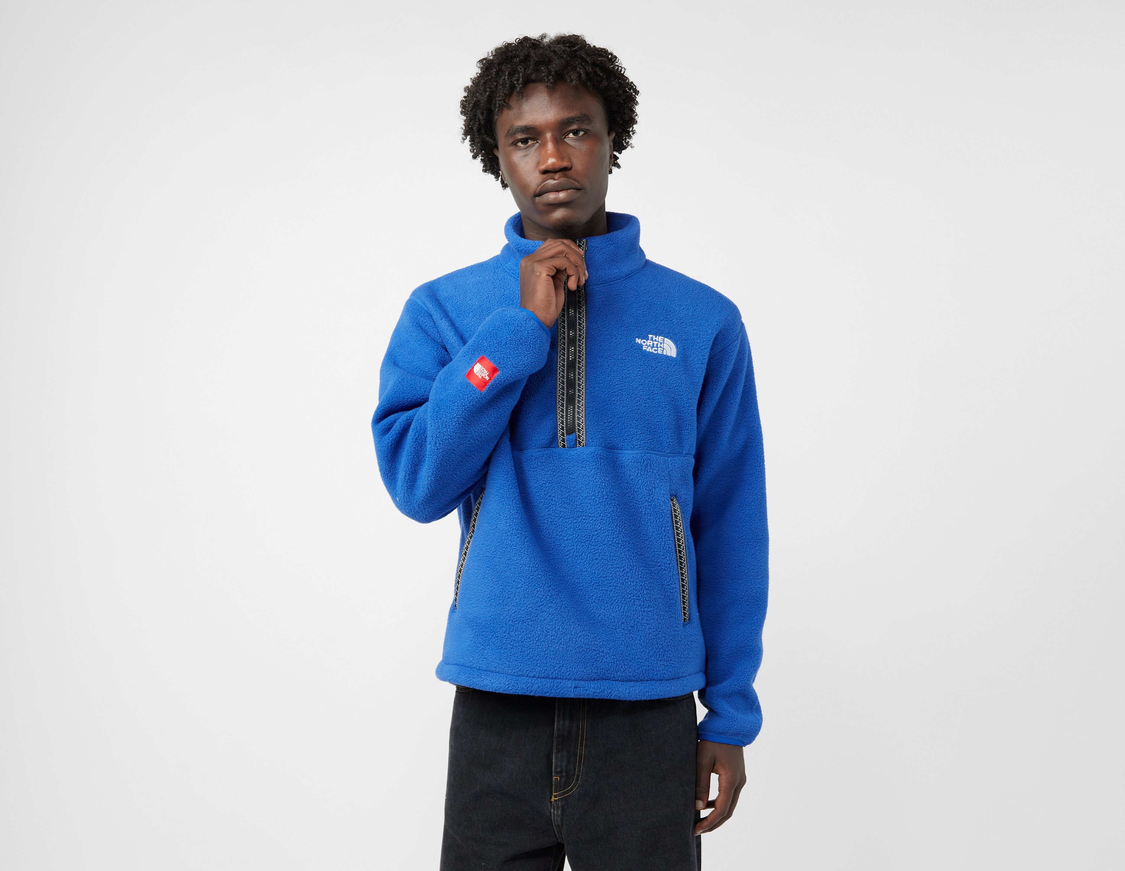 Blue The North Face Fleeski 1 4 Zip Fleece size Ireland