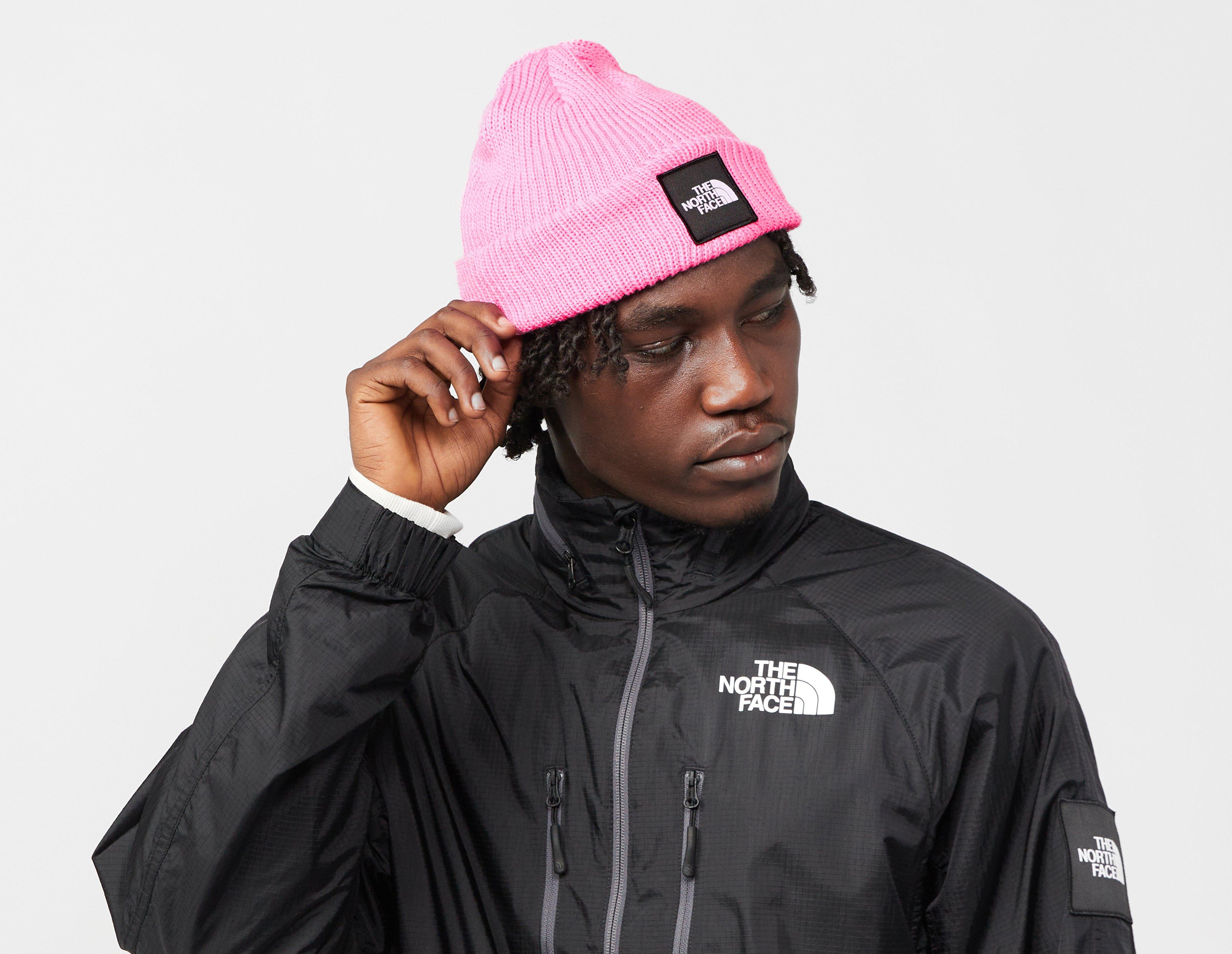 Pink The North Face Explore Beanie size