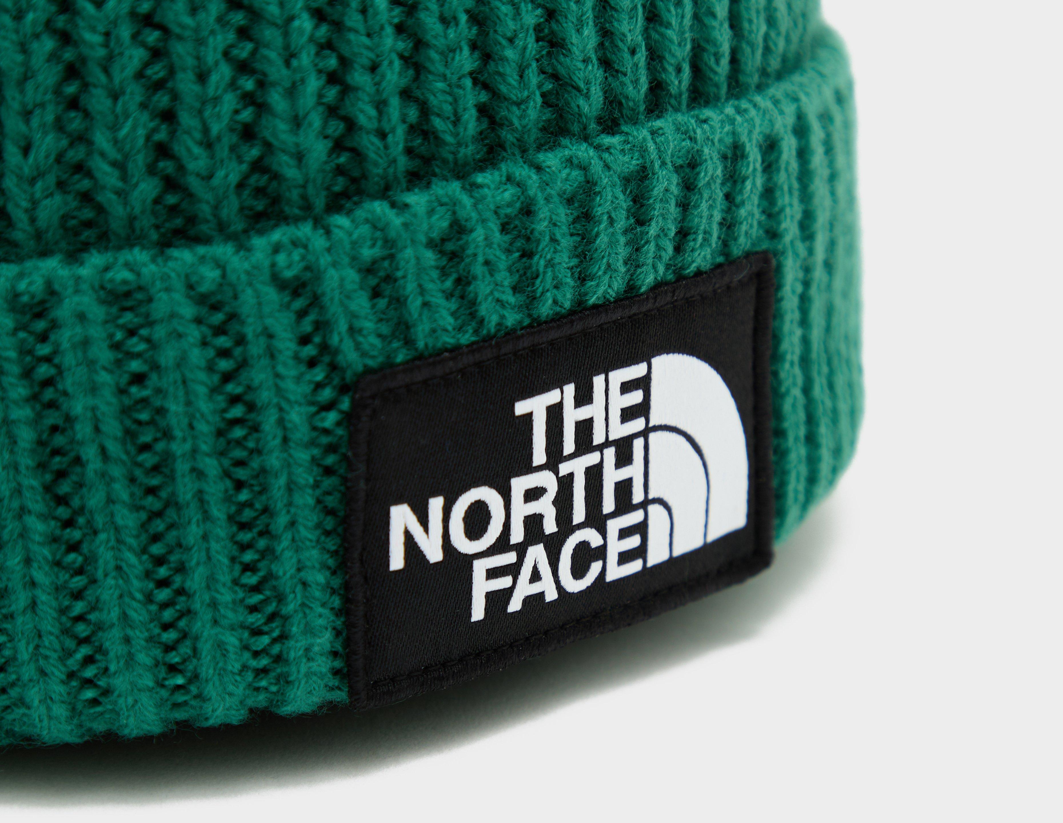 The North Face Logo Box Cuffed Beanie Hat