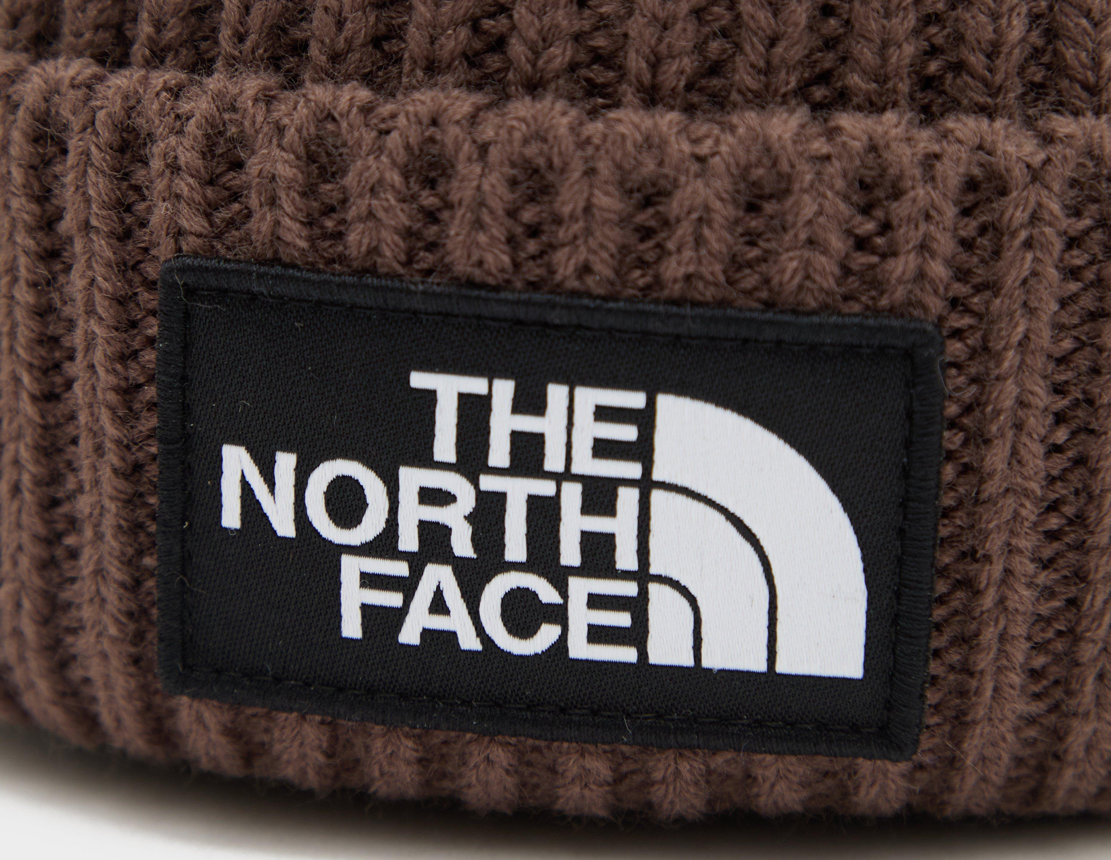 The North Face Logo Box Cuffed Beanie Hat