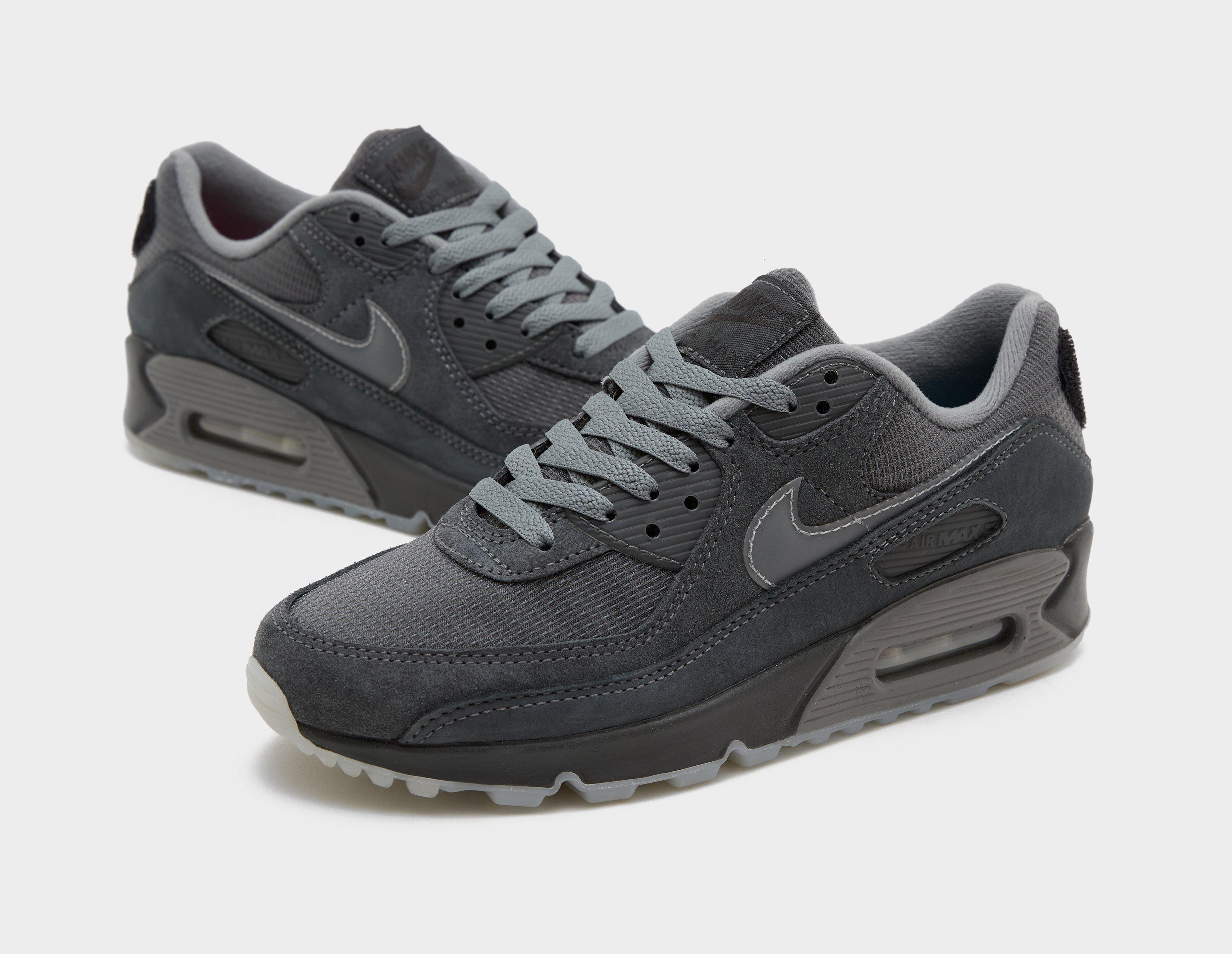 Nike air max 90 dark grey womens best sale