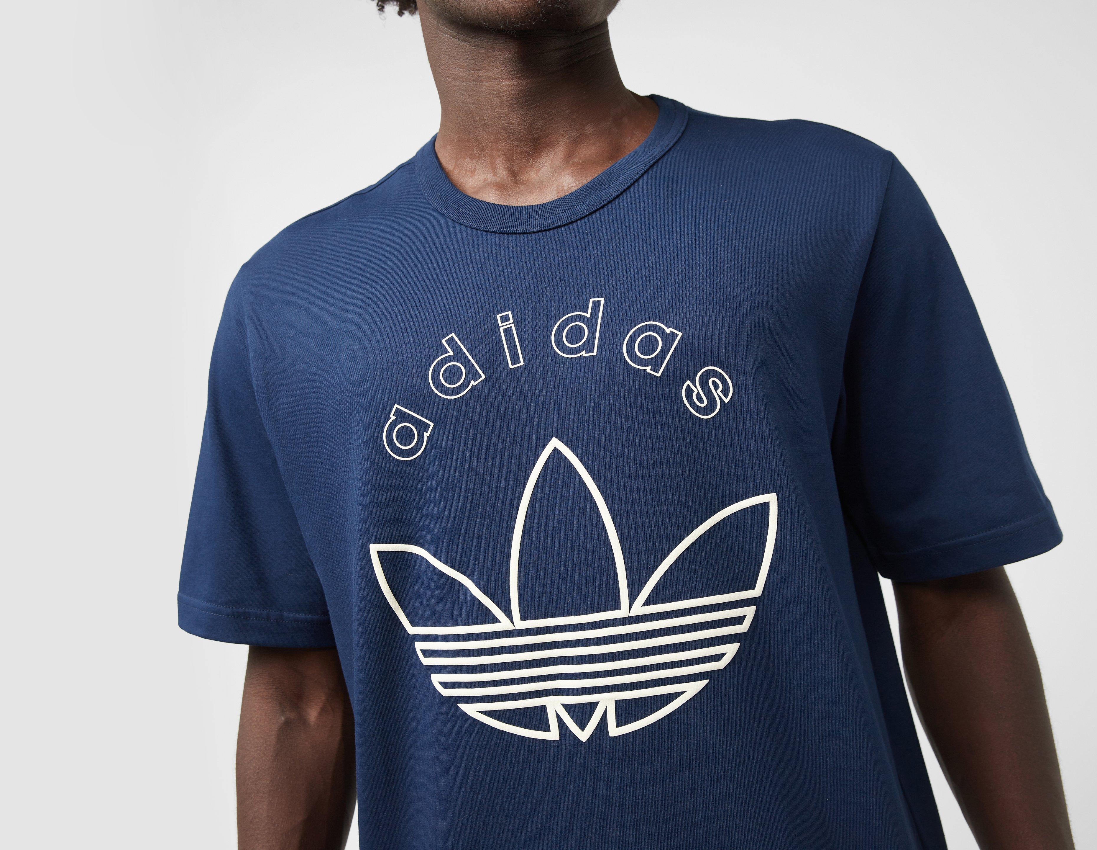 Adidas originals t shirt navy best sale