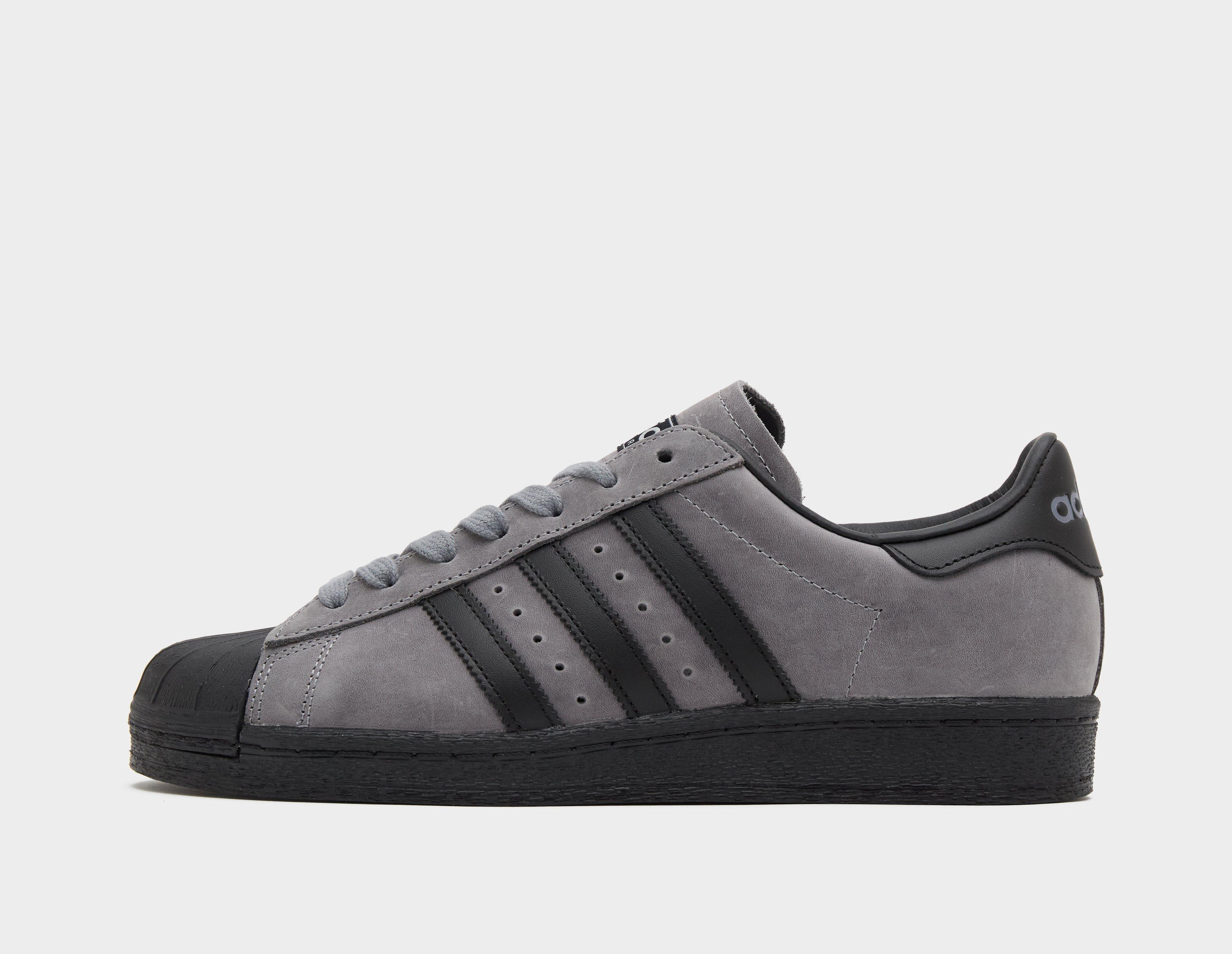 Grey adidas shoes superstar best sale