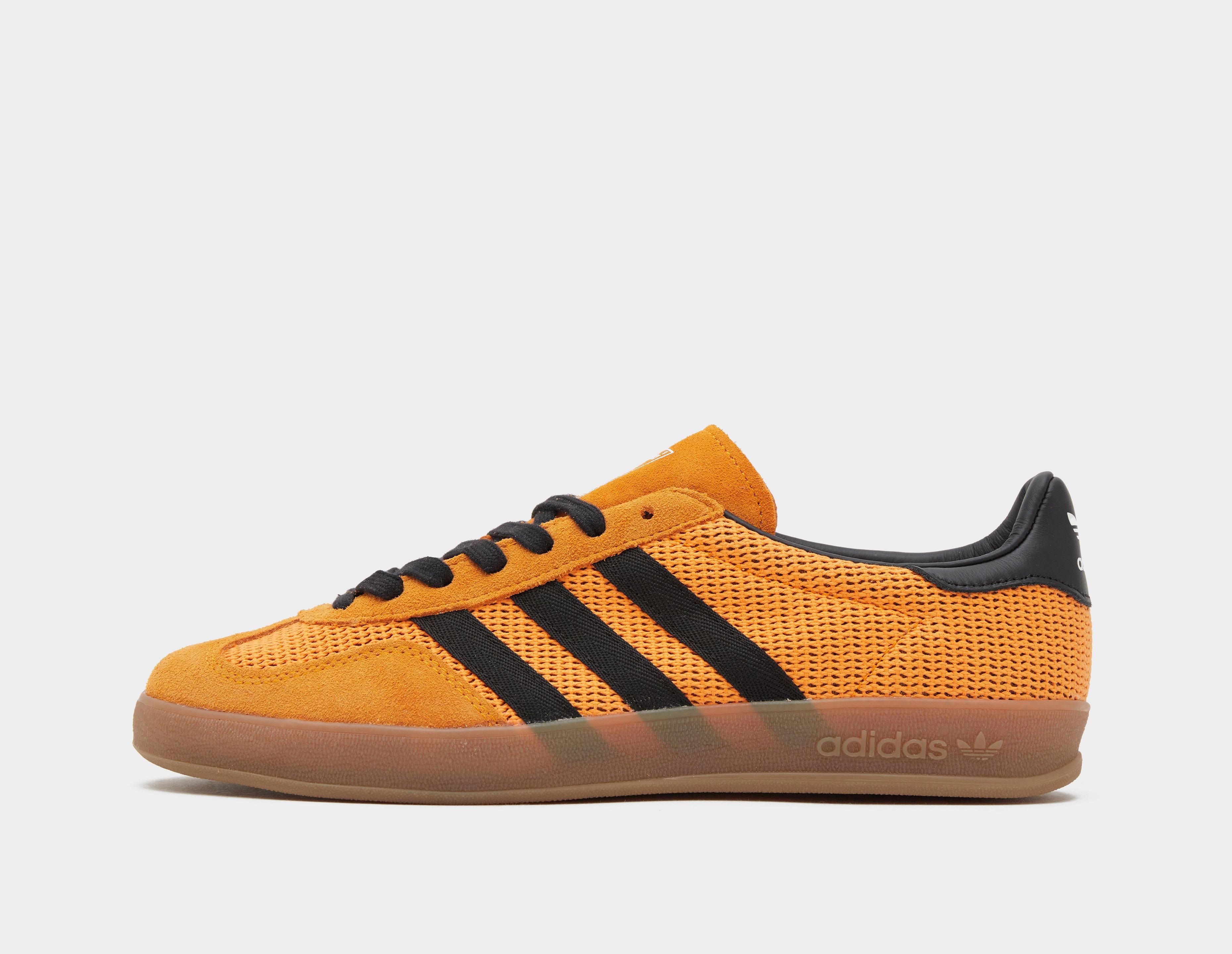 Orange adidas Gazelle Indoor size