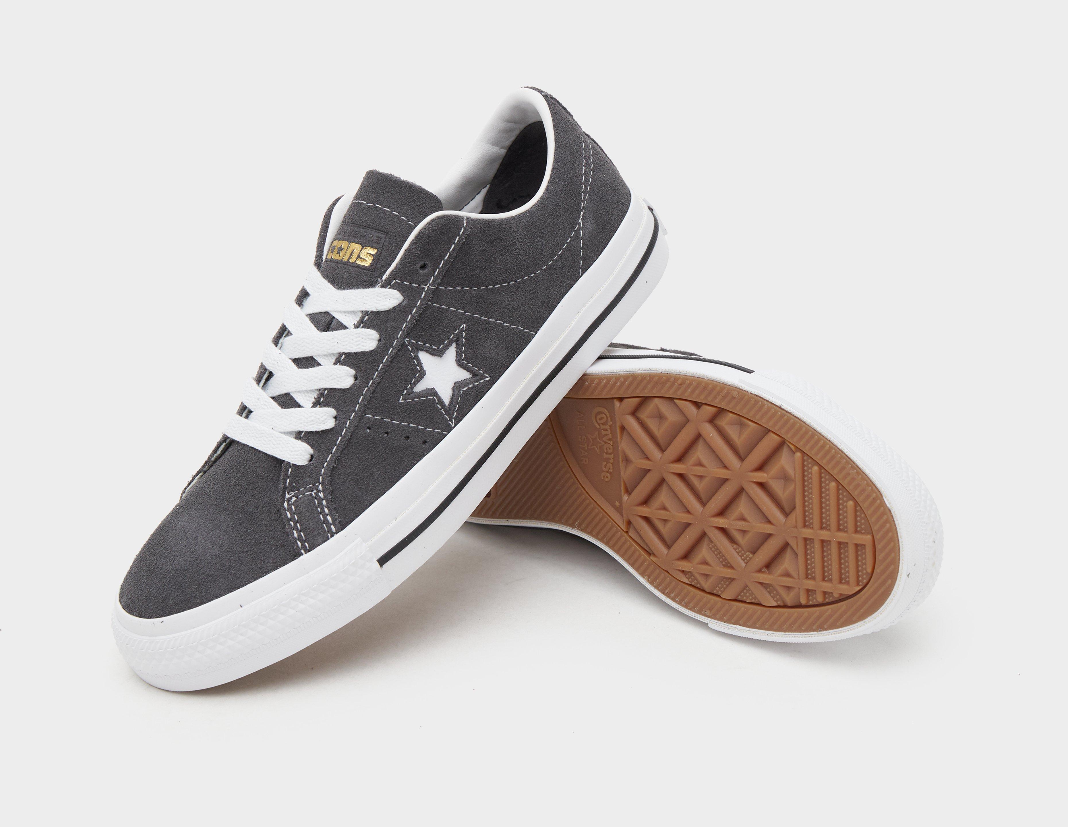 Grey Converse One Star Suede Women s size