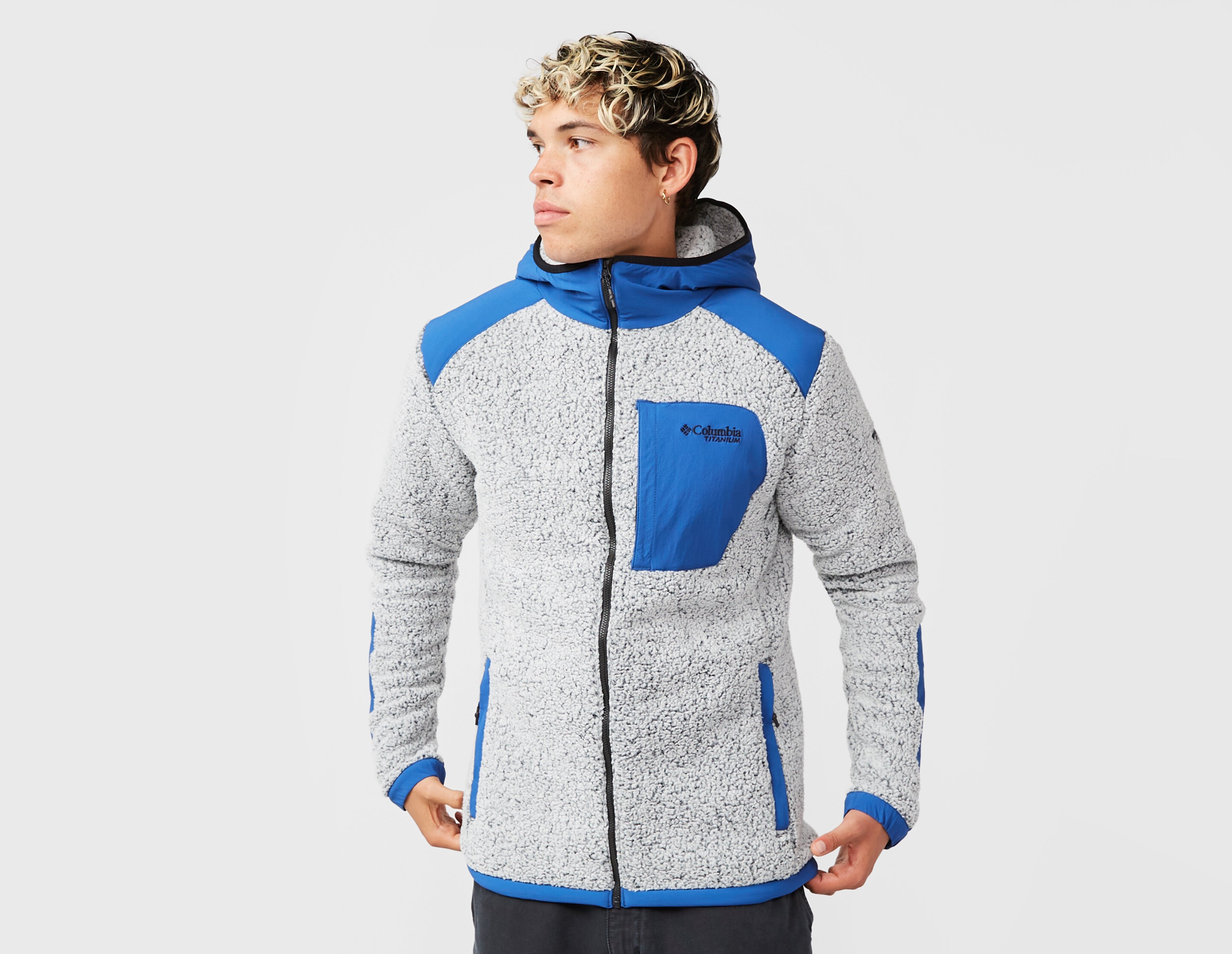 Columbia long fleece jacket hotsell