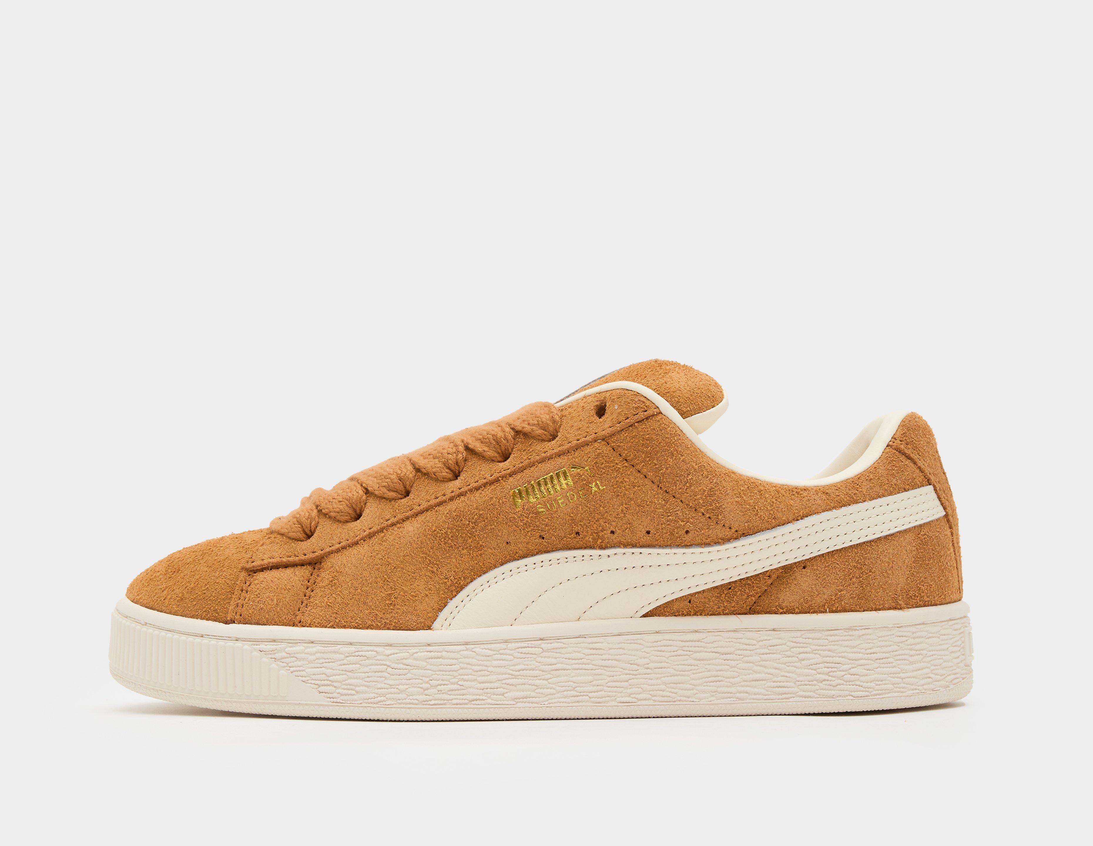 Brown puma suede on sale